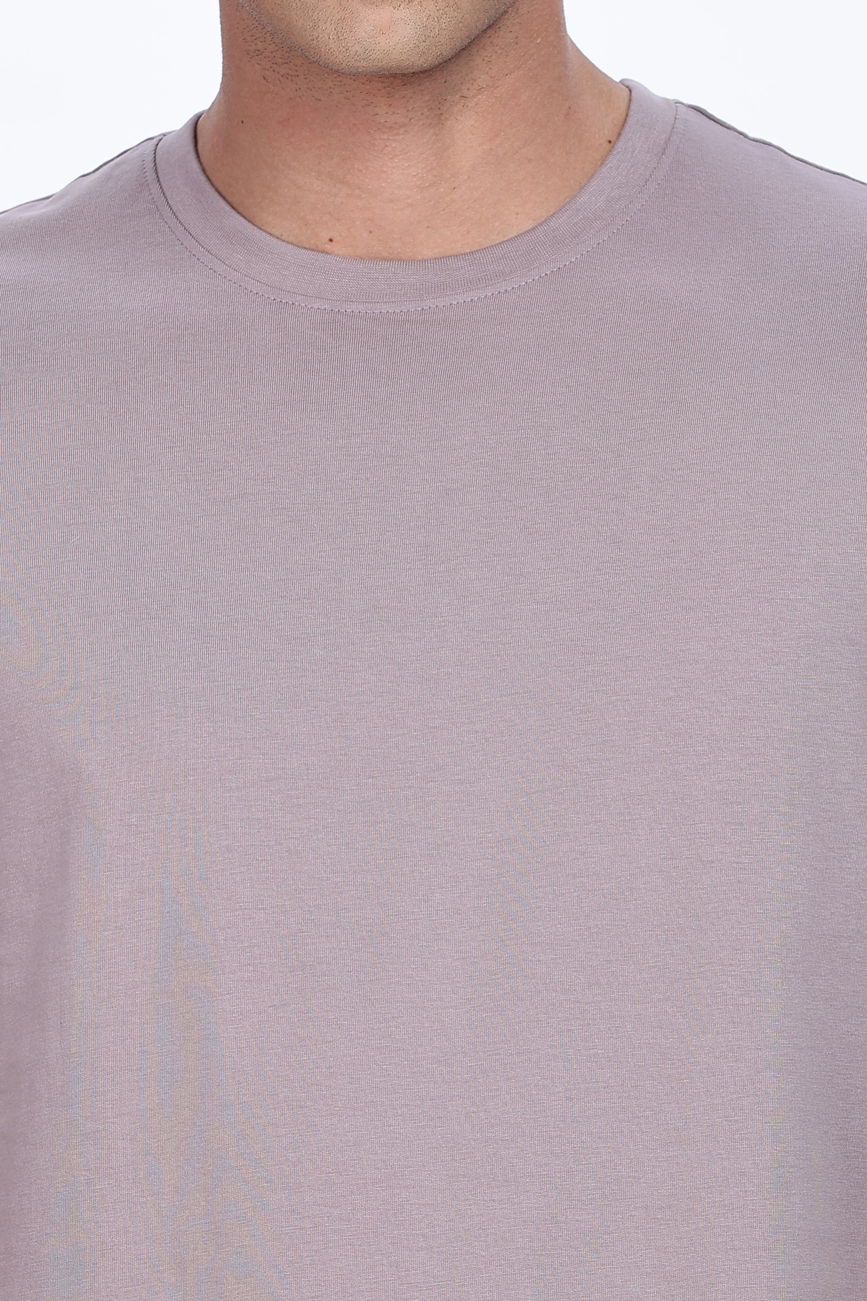 Mauve Regular Fit Tshirt