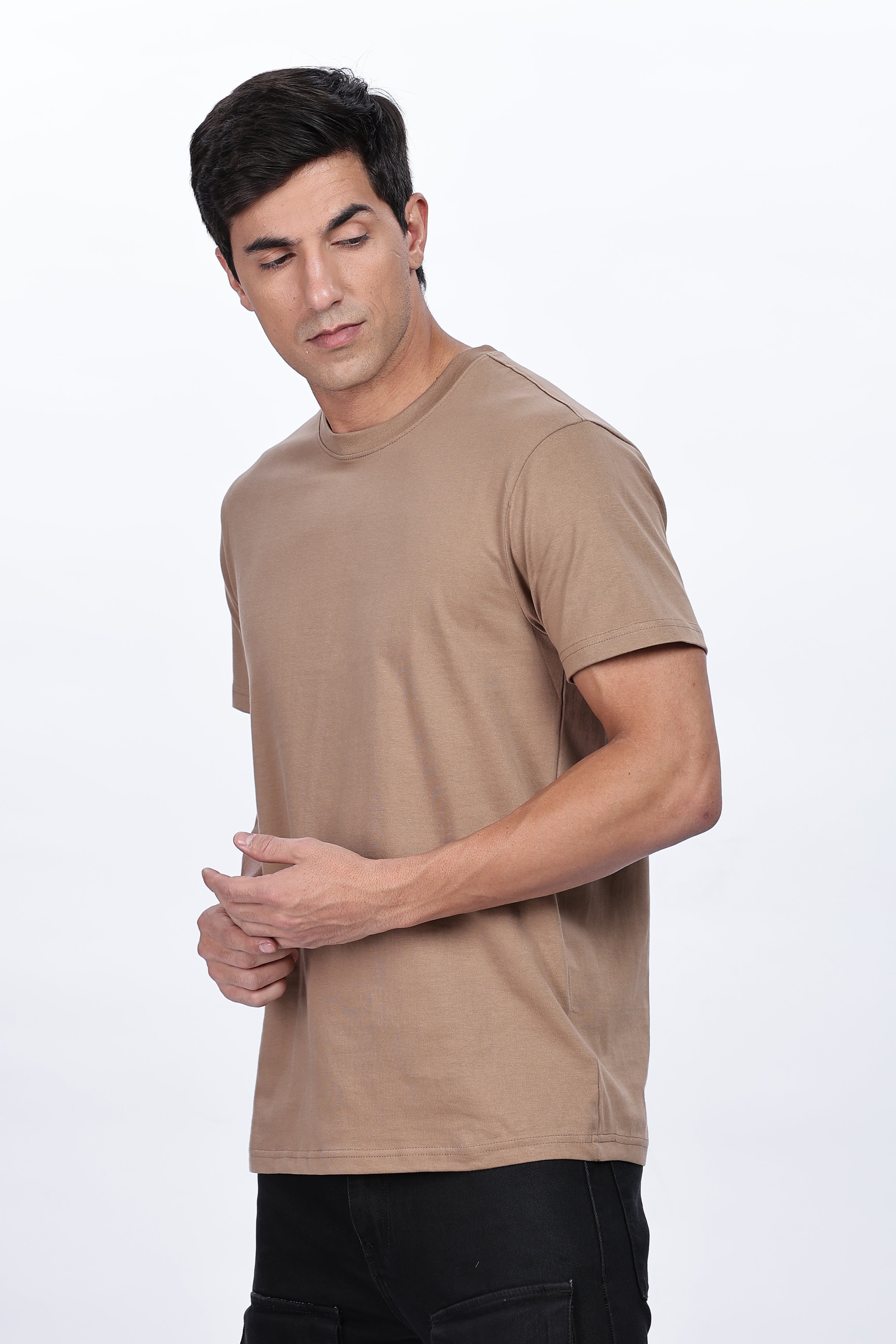 Mocha Regular Fit Tshirt