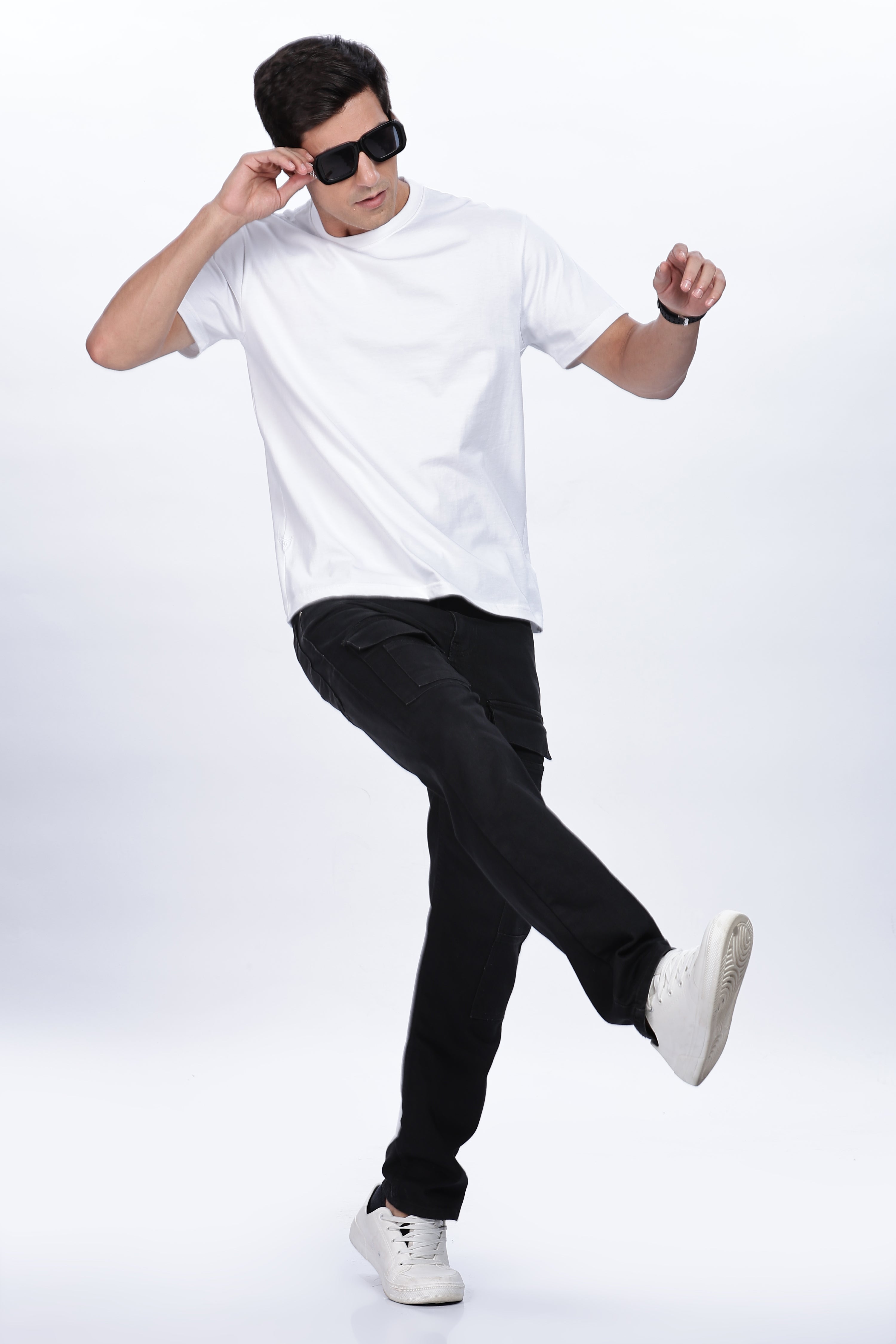 White Regular Fit Tshirt