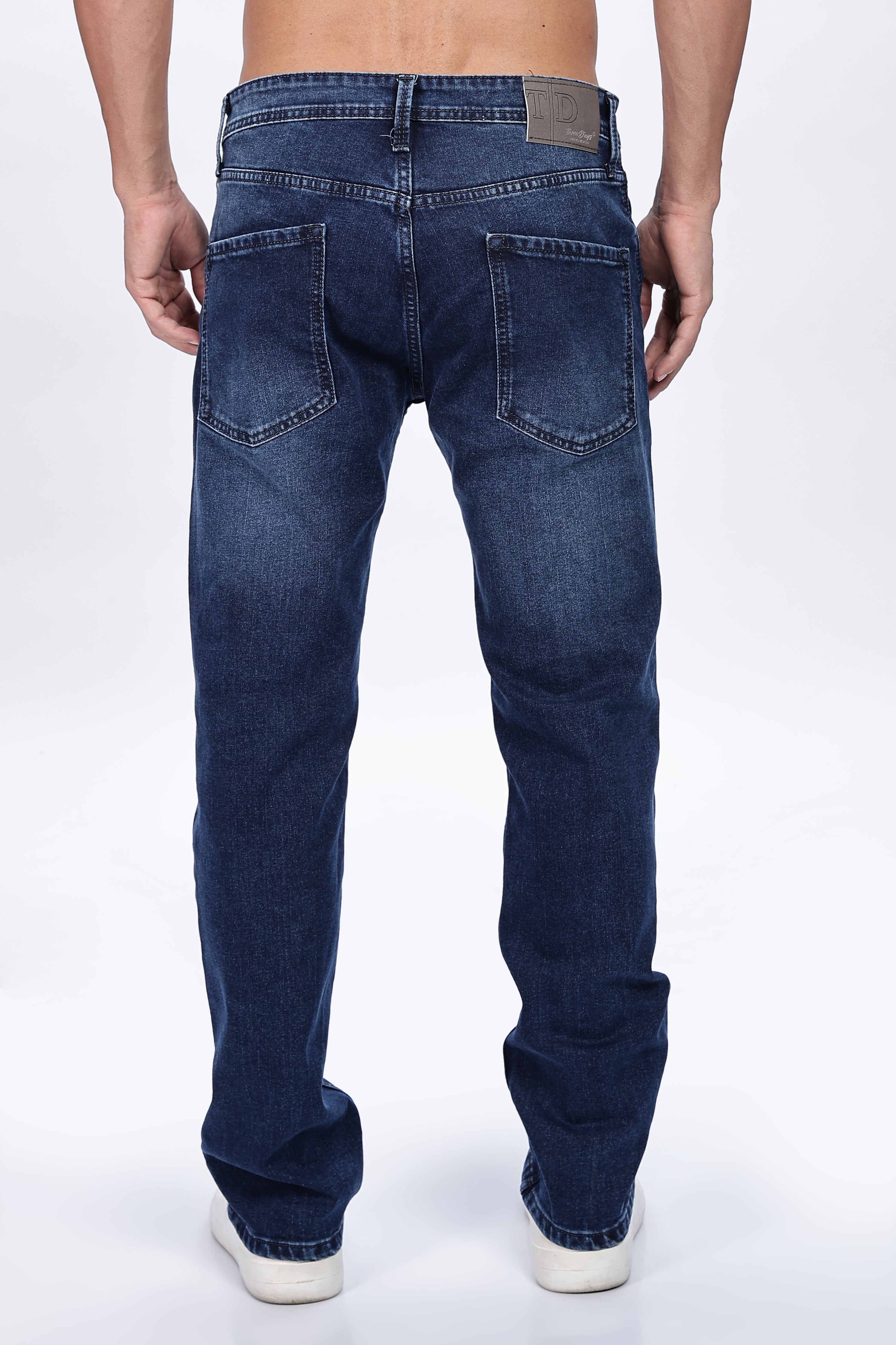 Indigo Dark Stone Wash Jeans