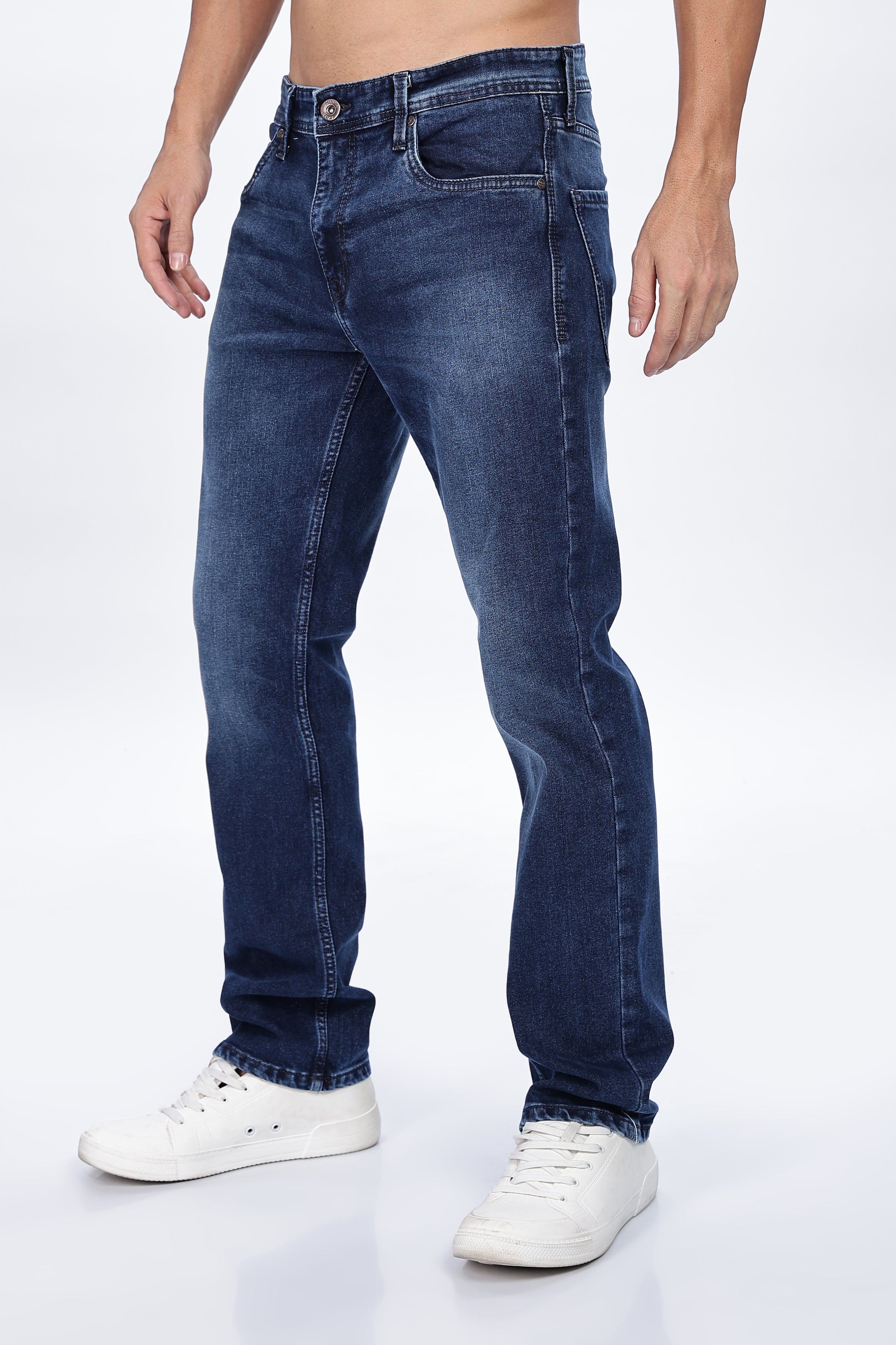 Indigo Dark Stone Wash Jeans