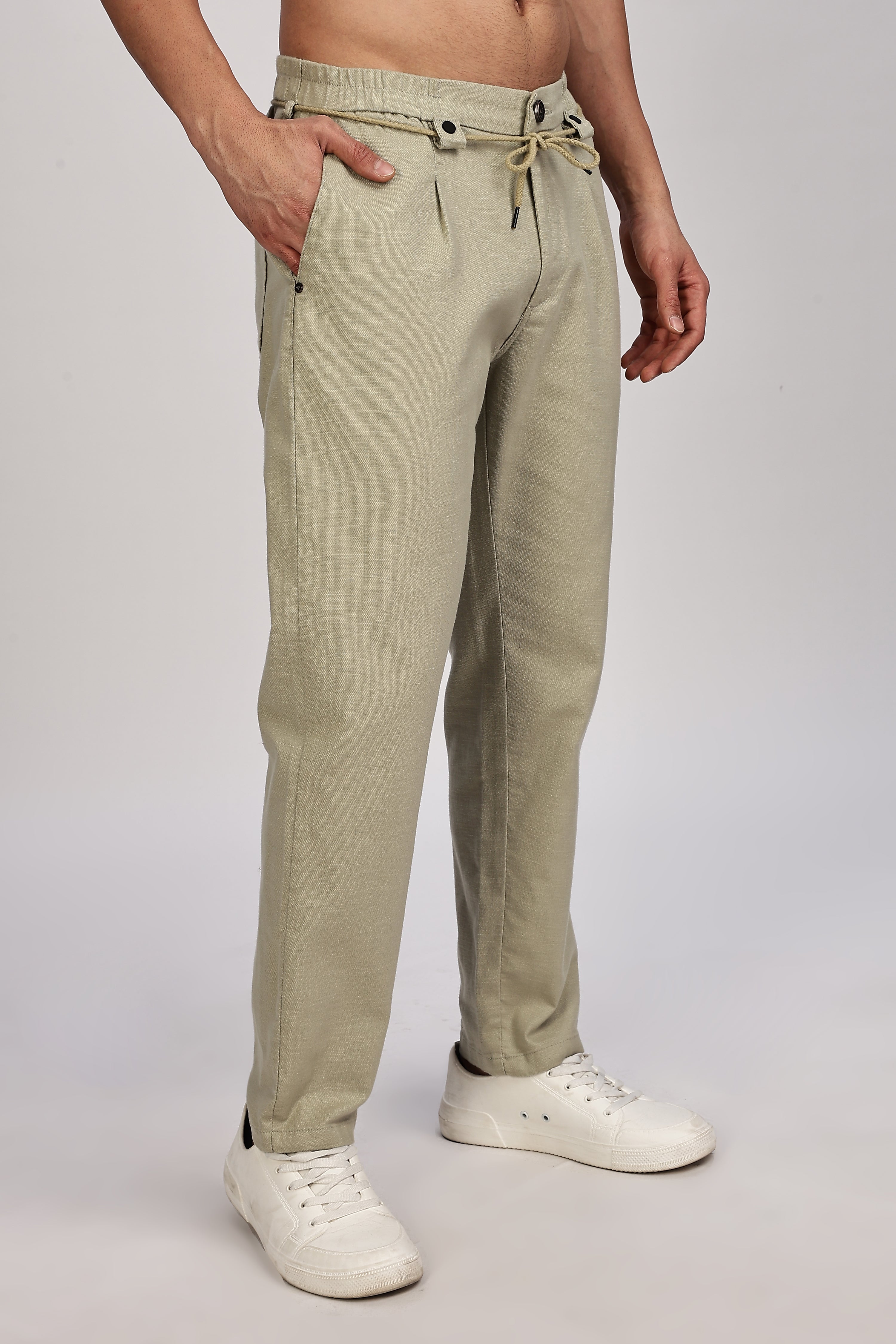 Linen Travel Pants