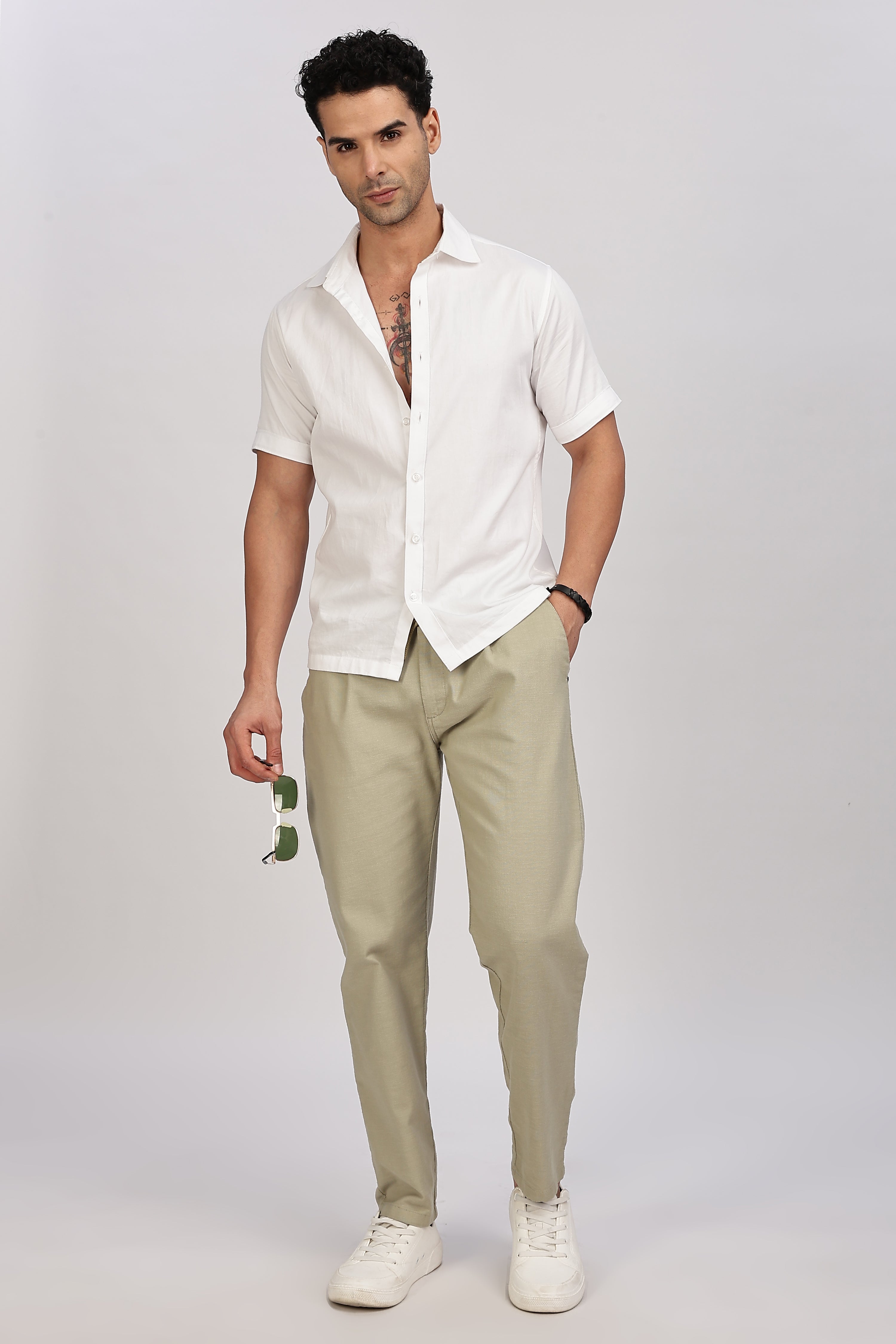 Linen Travel Pants