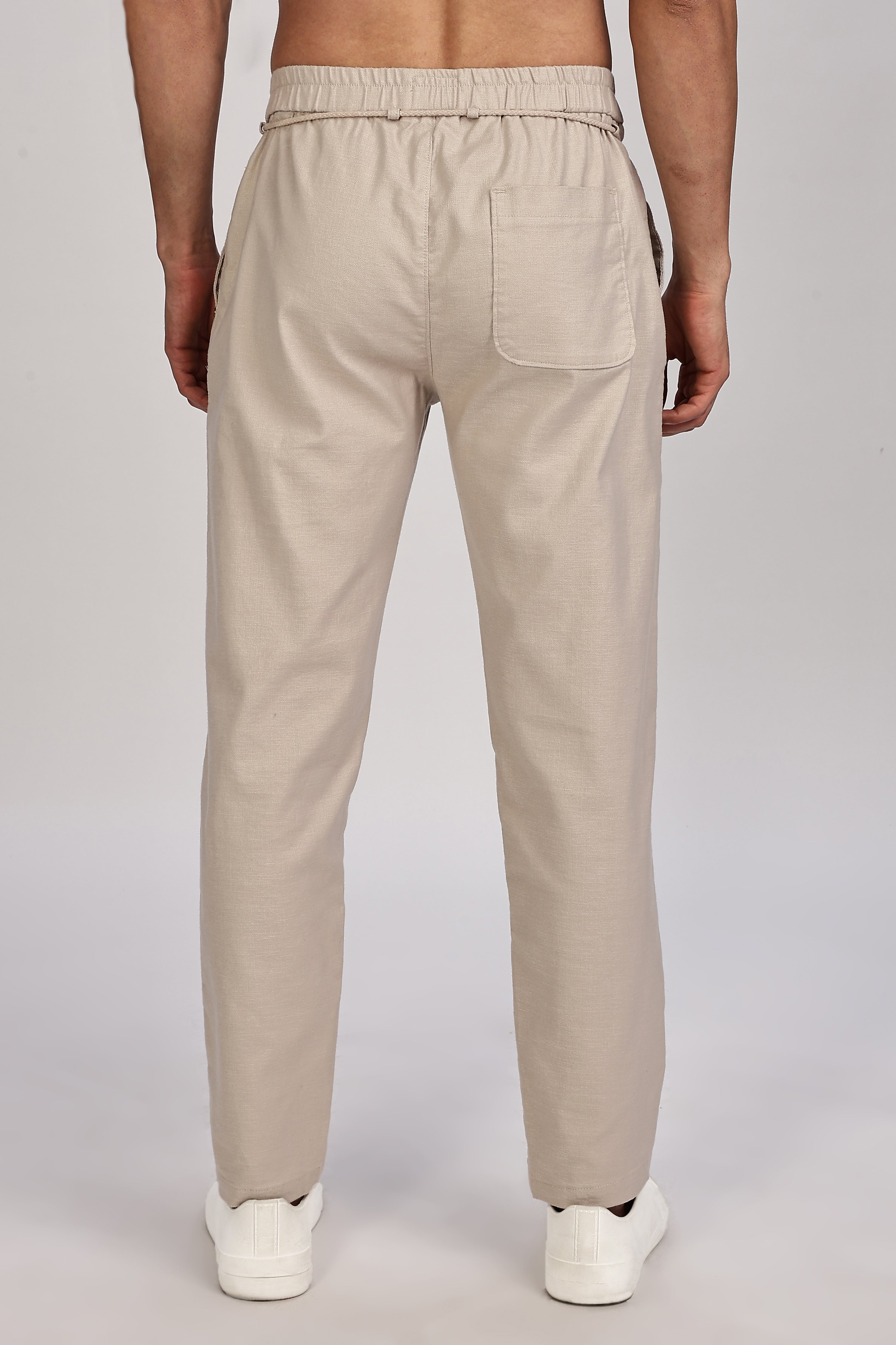 Linen Travel Beige Pants