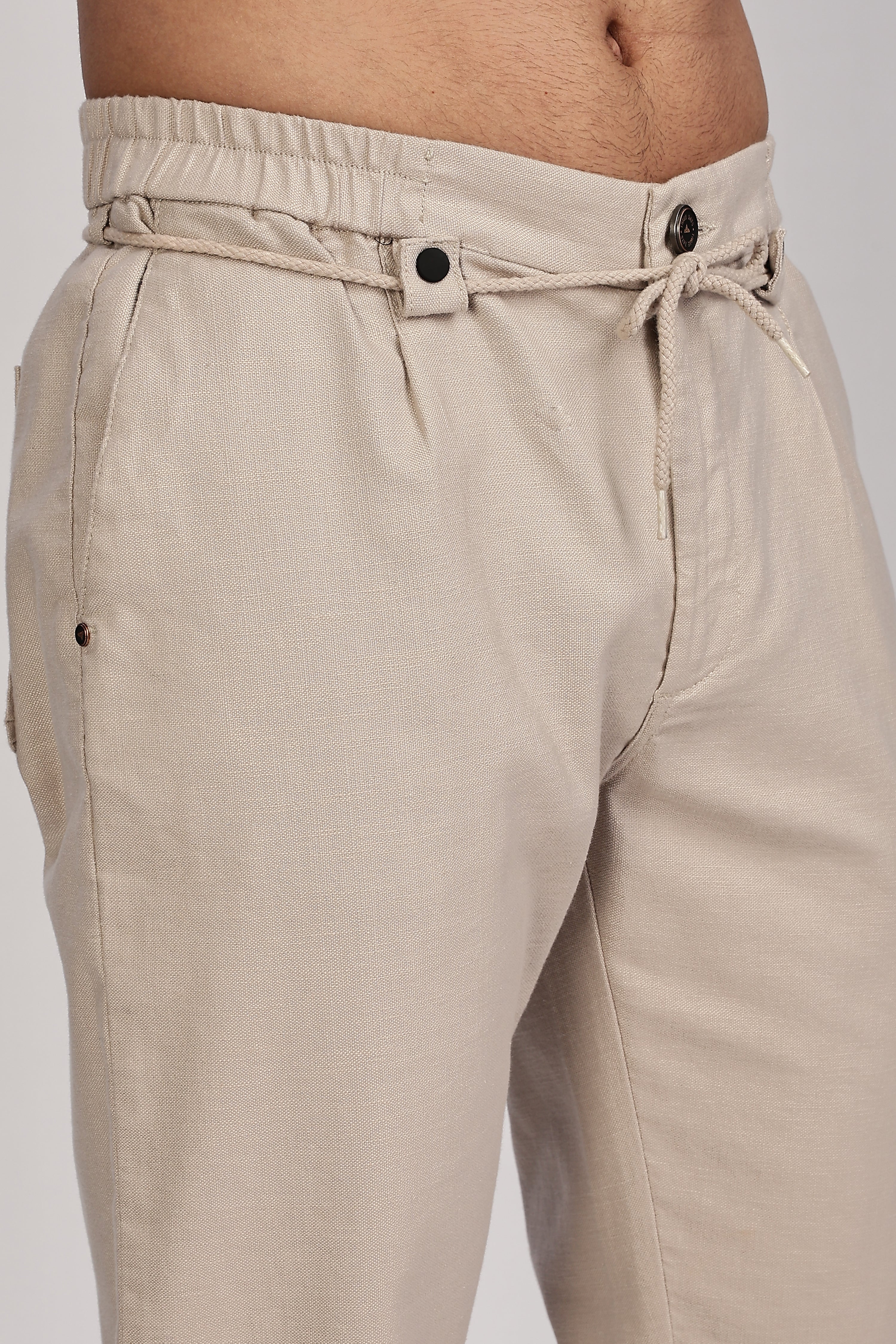 Linen Travel Beige Pants