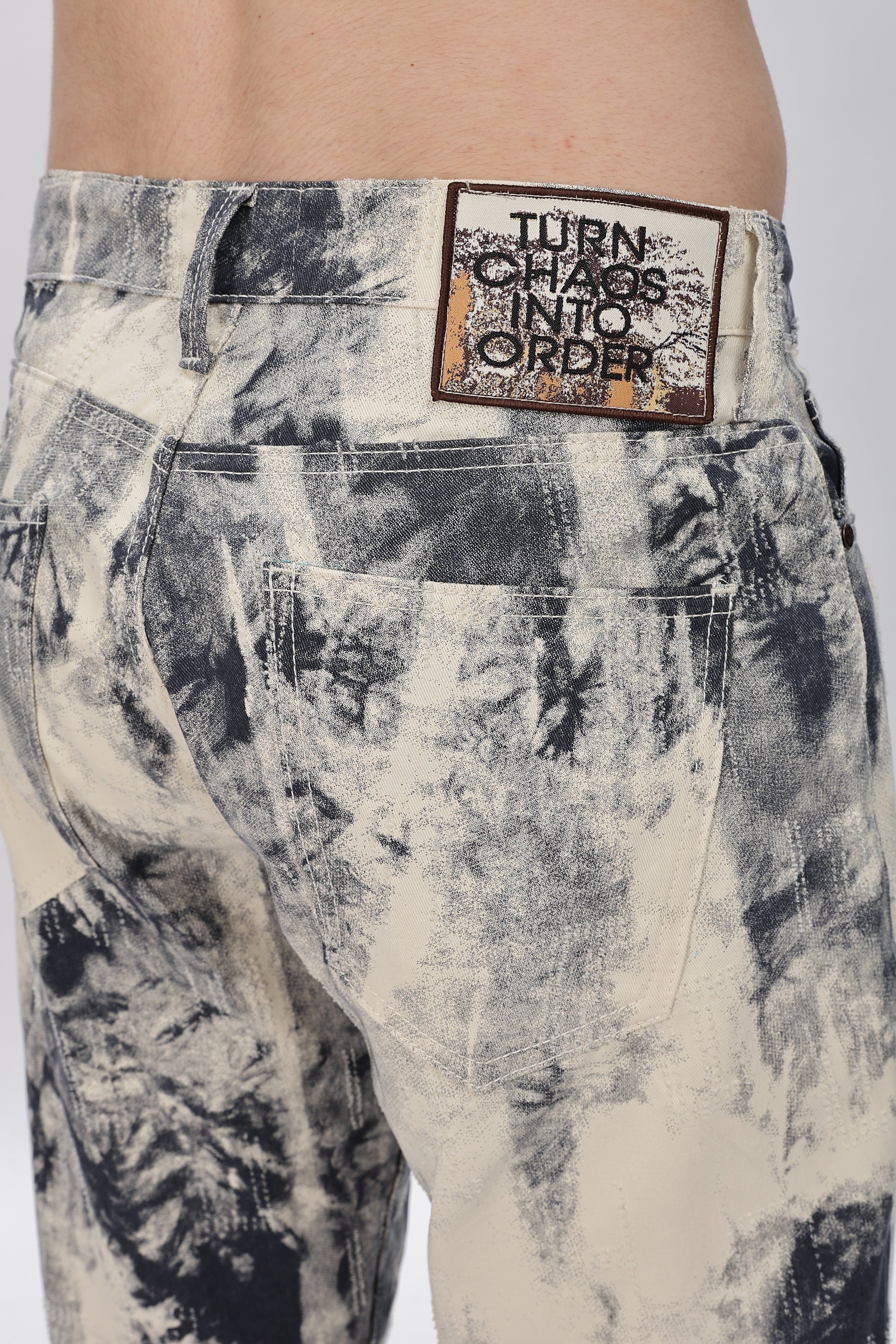 Future Dust Collusion Printed Jeans