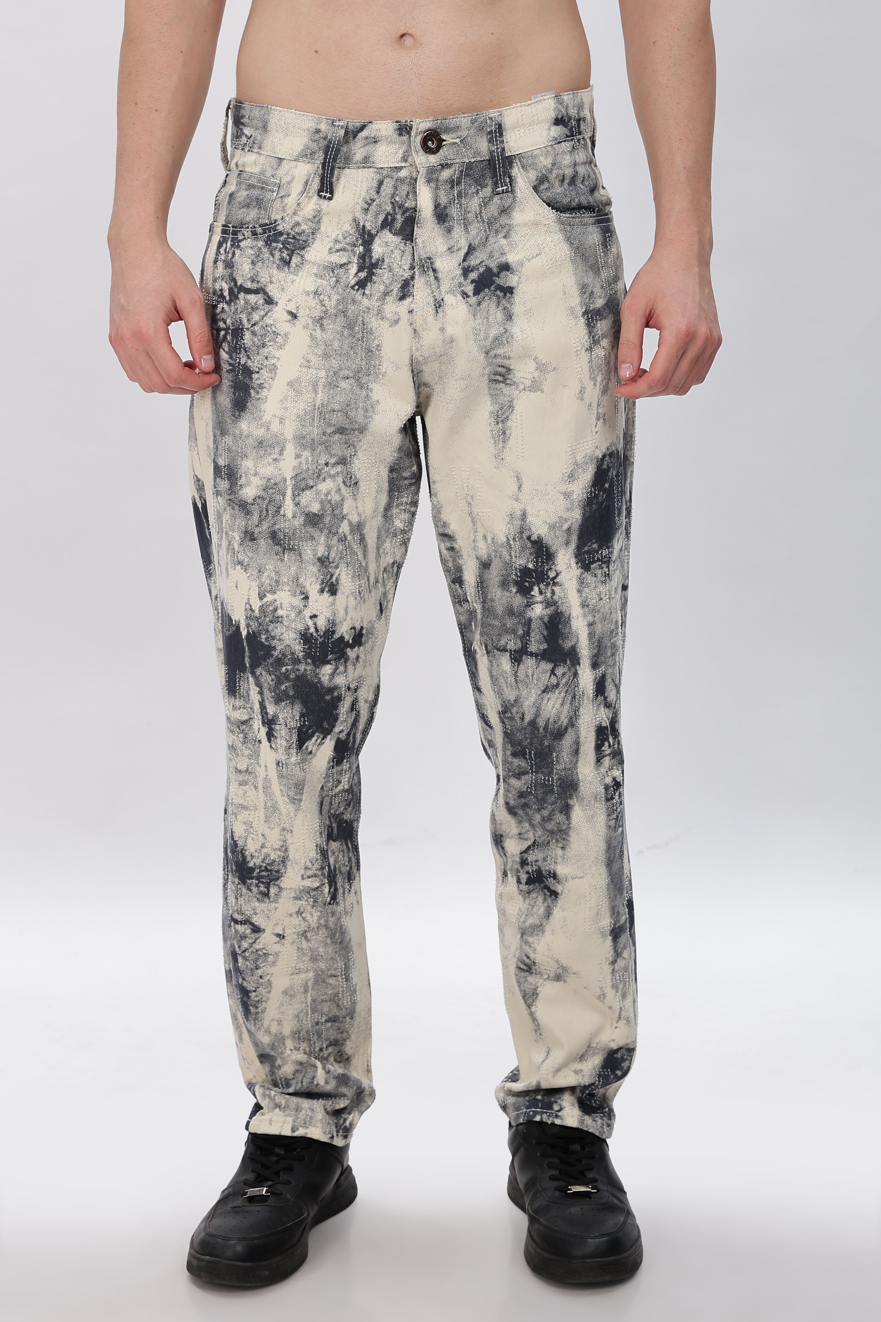 Future Dust Collusion Printed Jeans