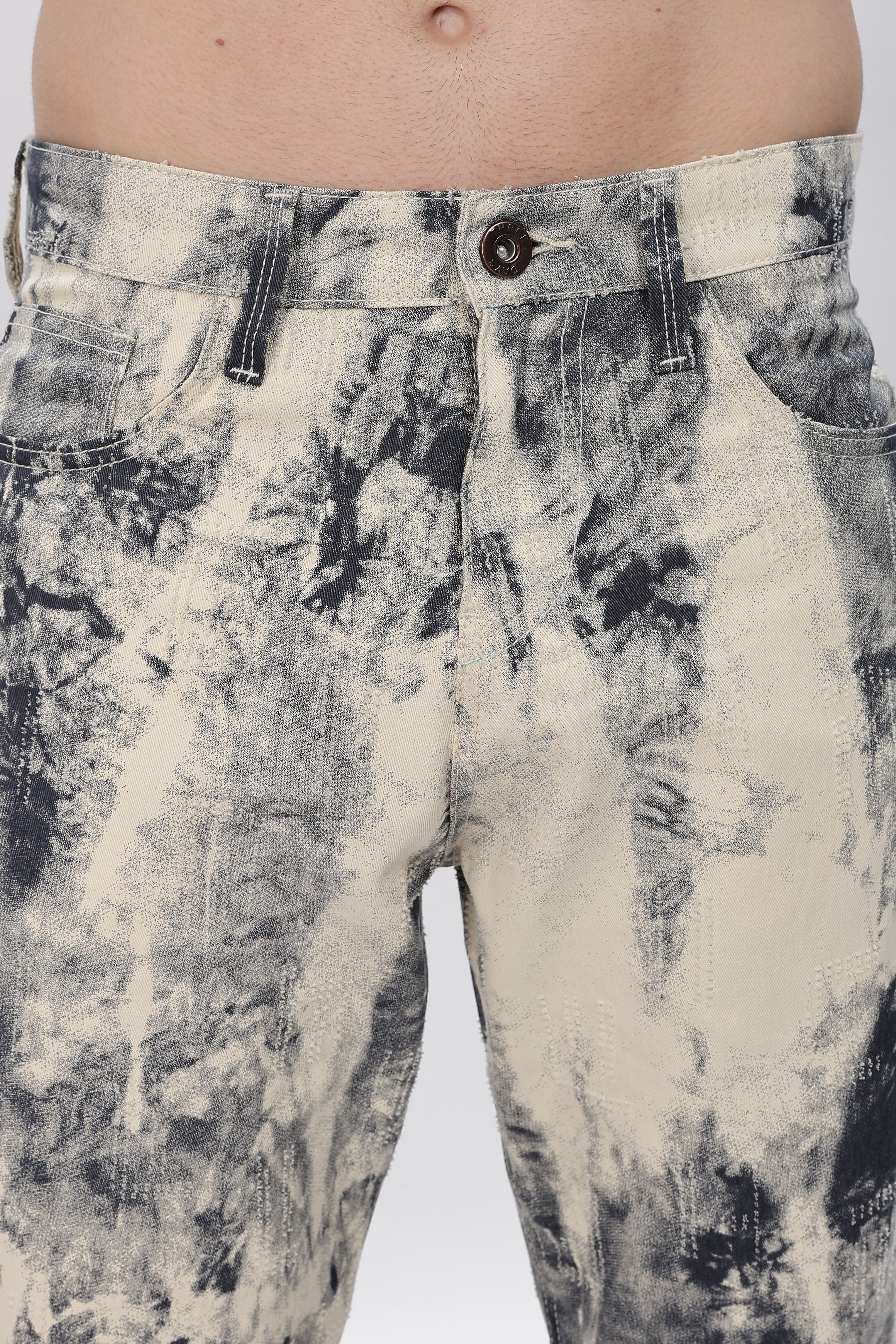 Future Dust Collusion Printed Jeans