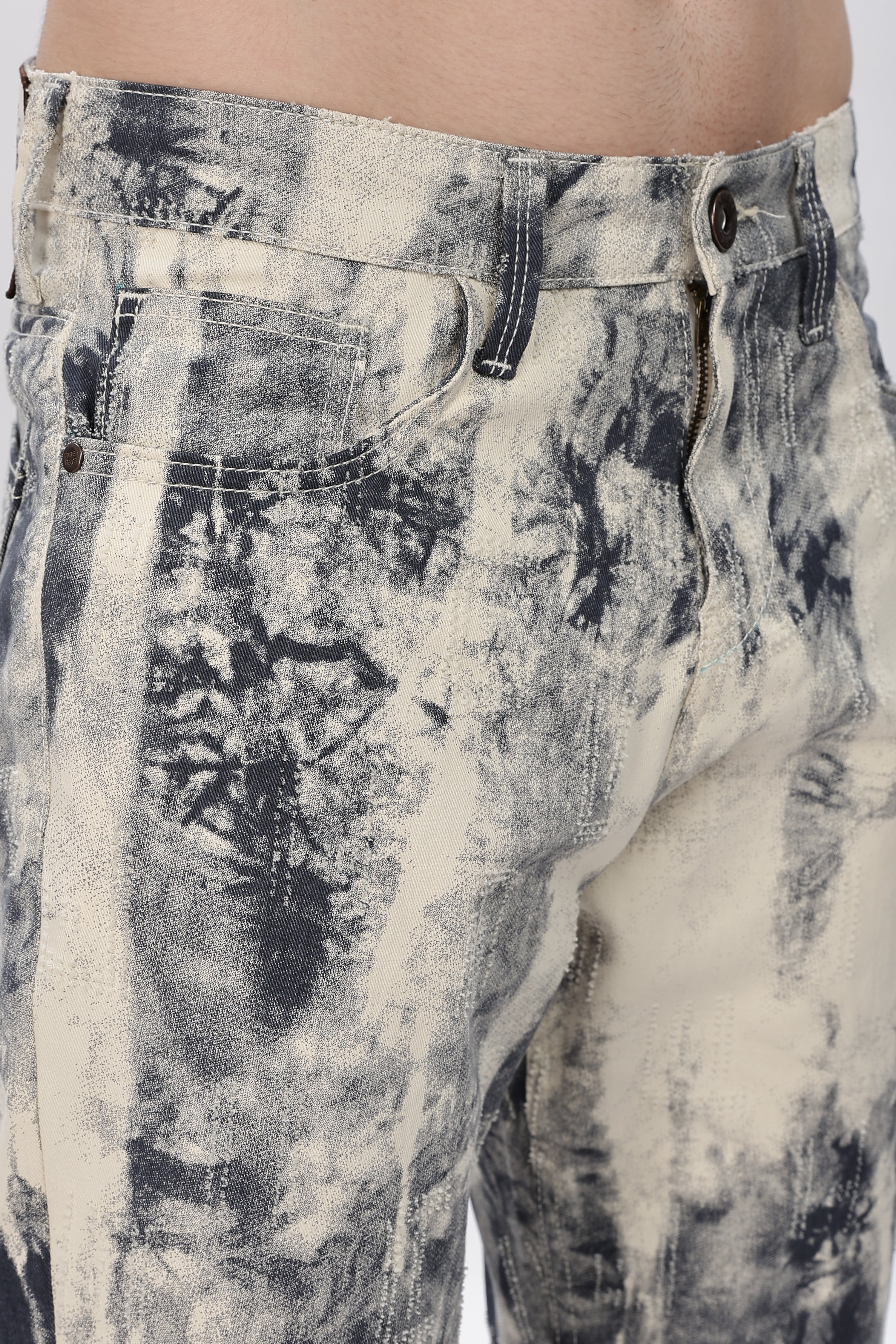 Future Dust Collusion Printed Jeans