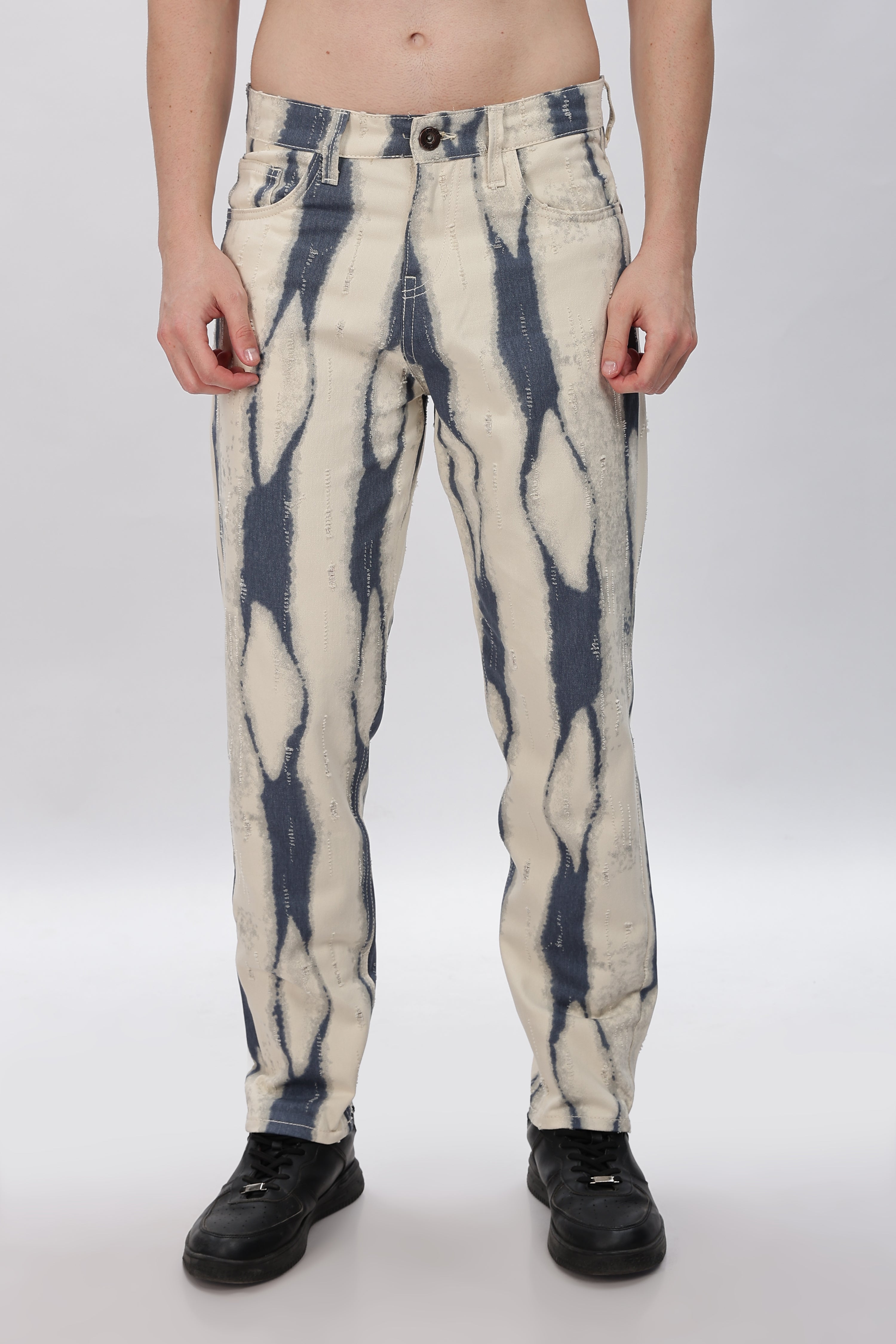 Future Dust Fluid Printed Jeans