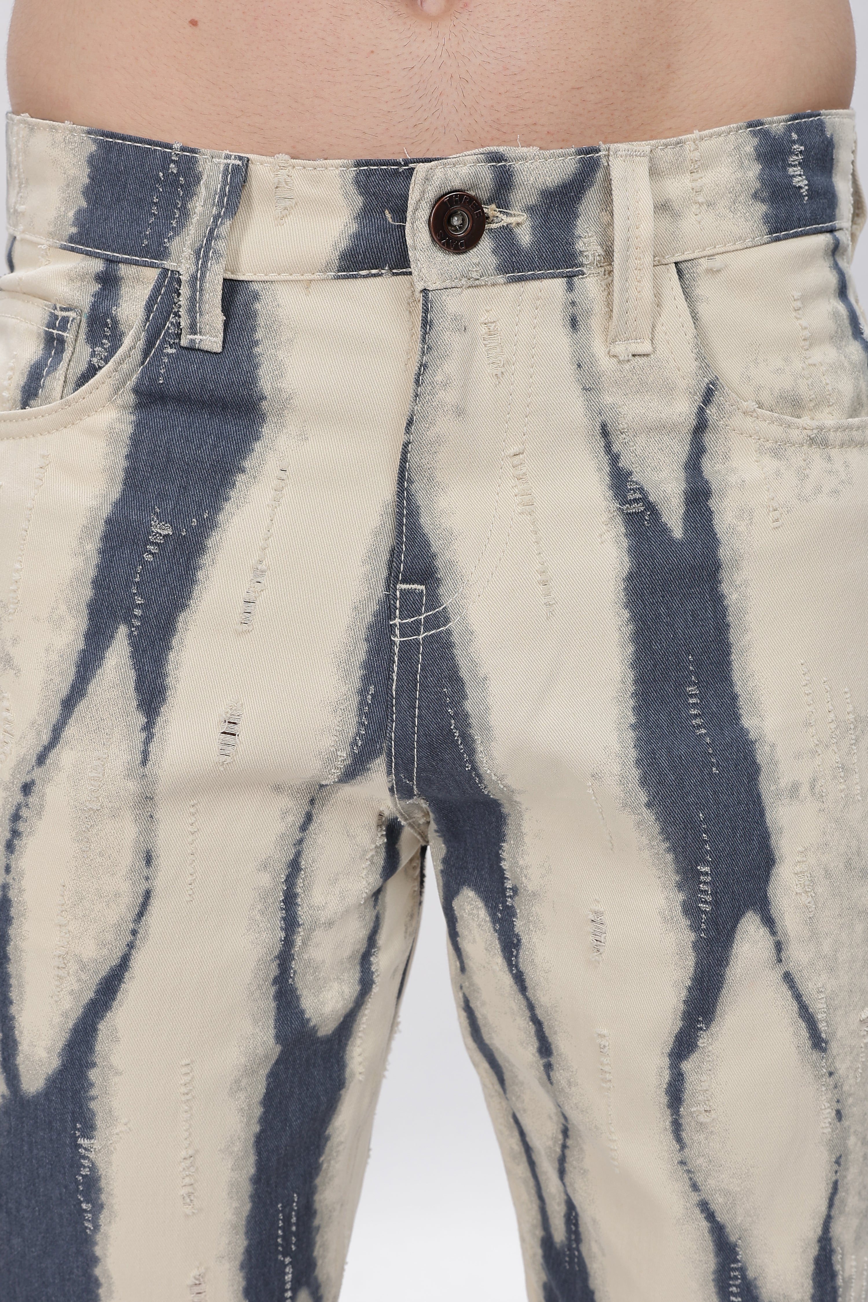 Future Dust Fluid Printed Jeans