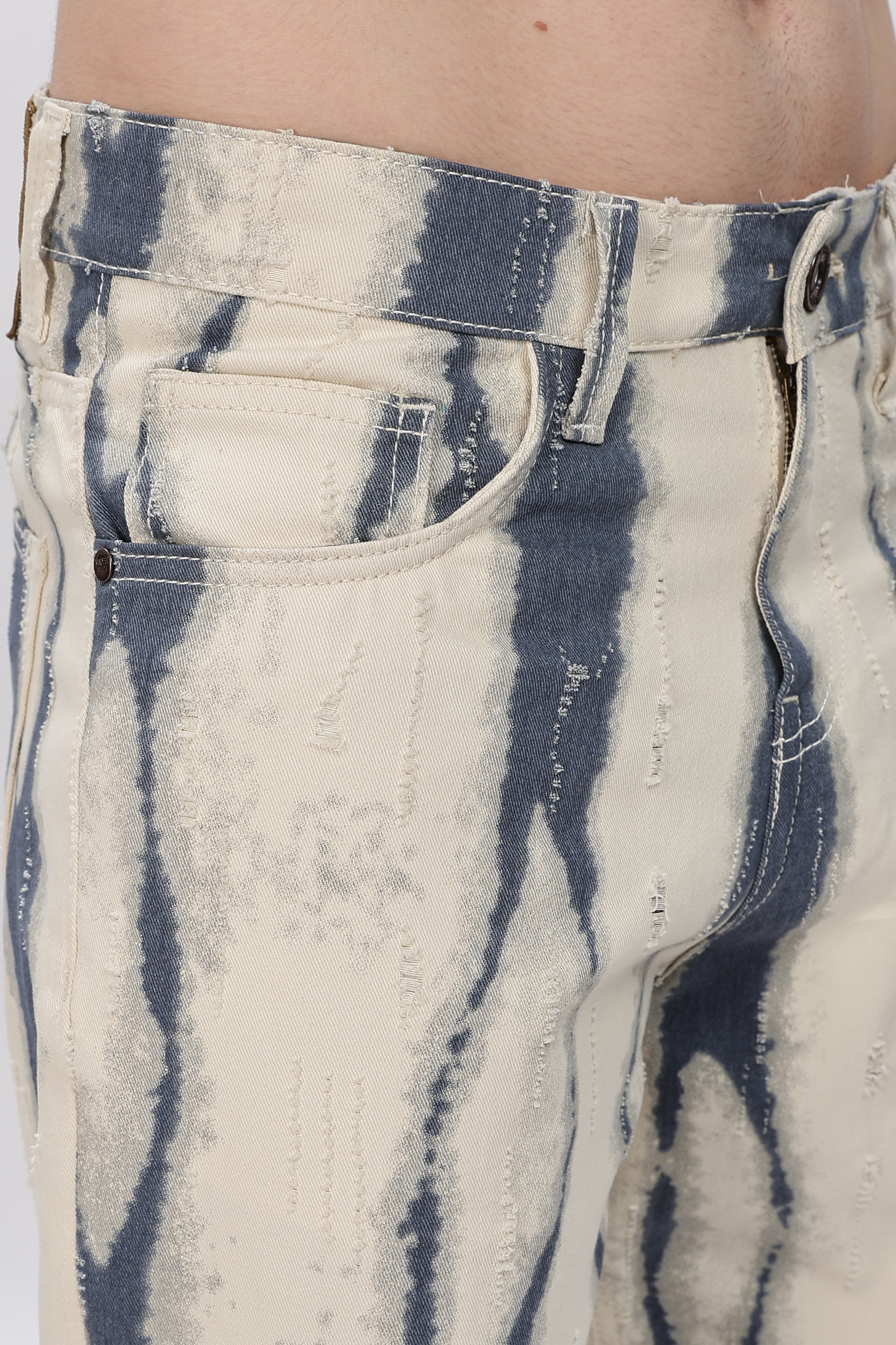 Future Dust Fluid Printed Jeans