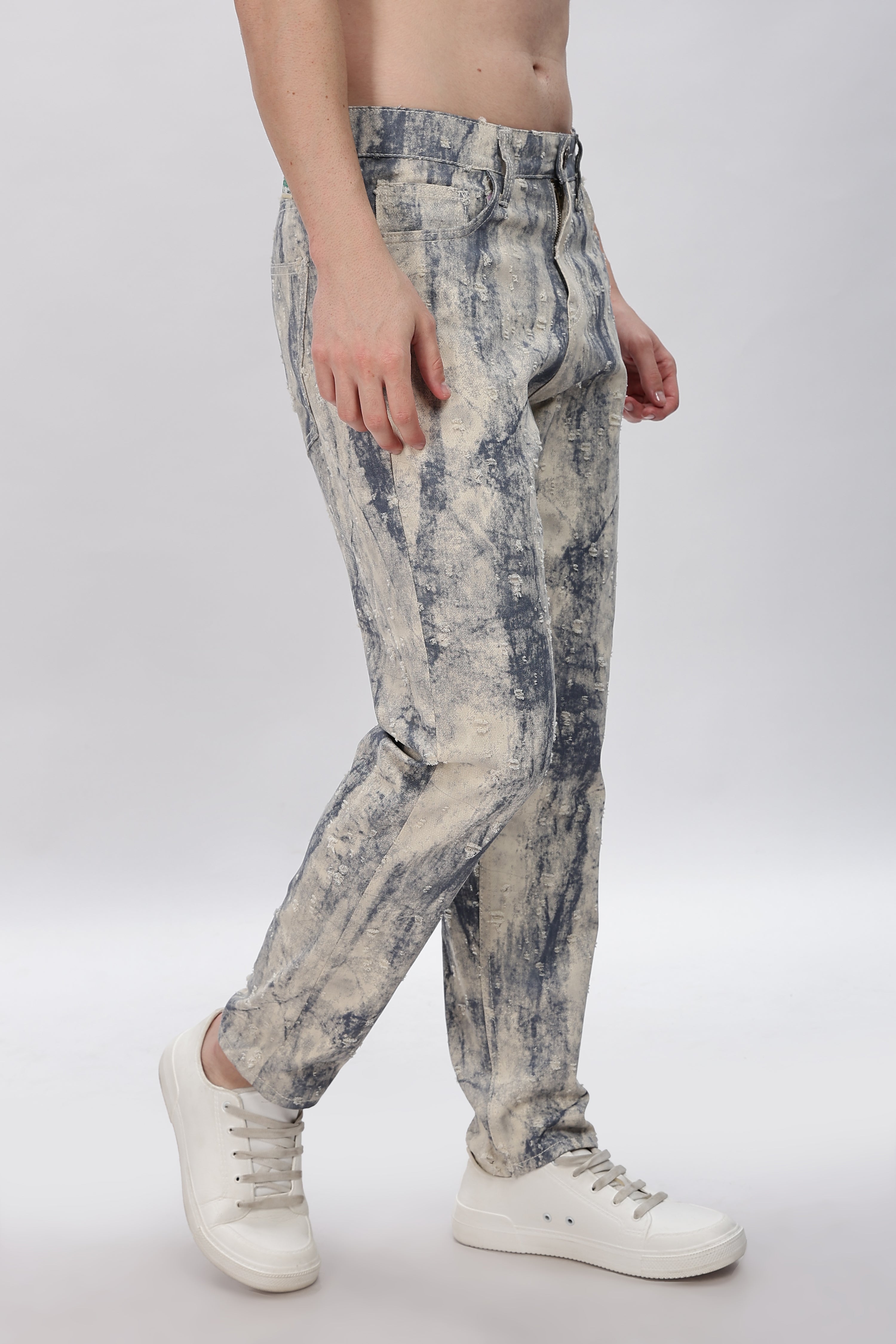 Future Dust Stream Printed Jeans