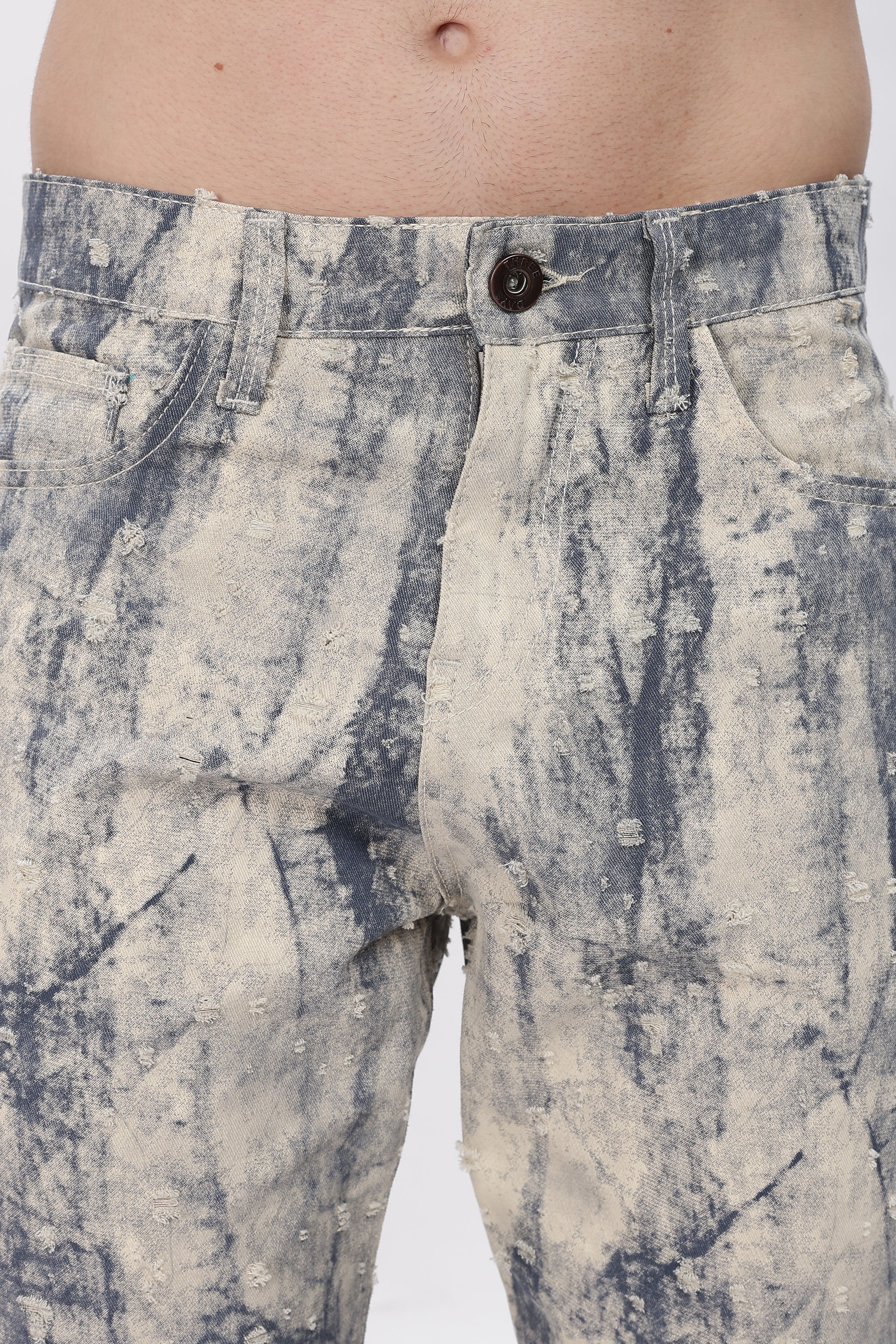 Future Dust Stream Printed Jeans