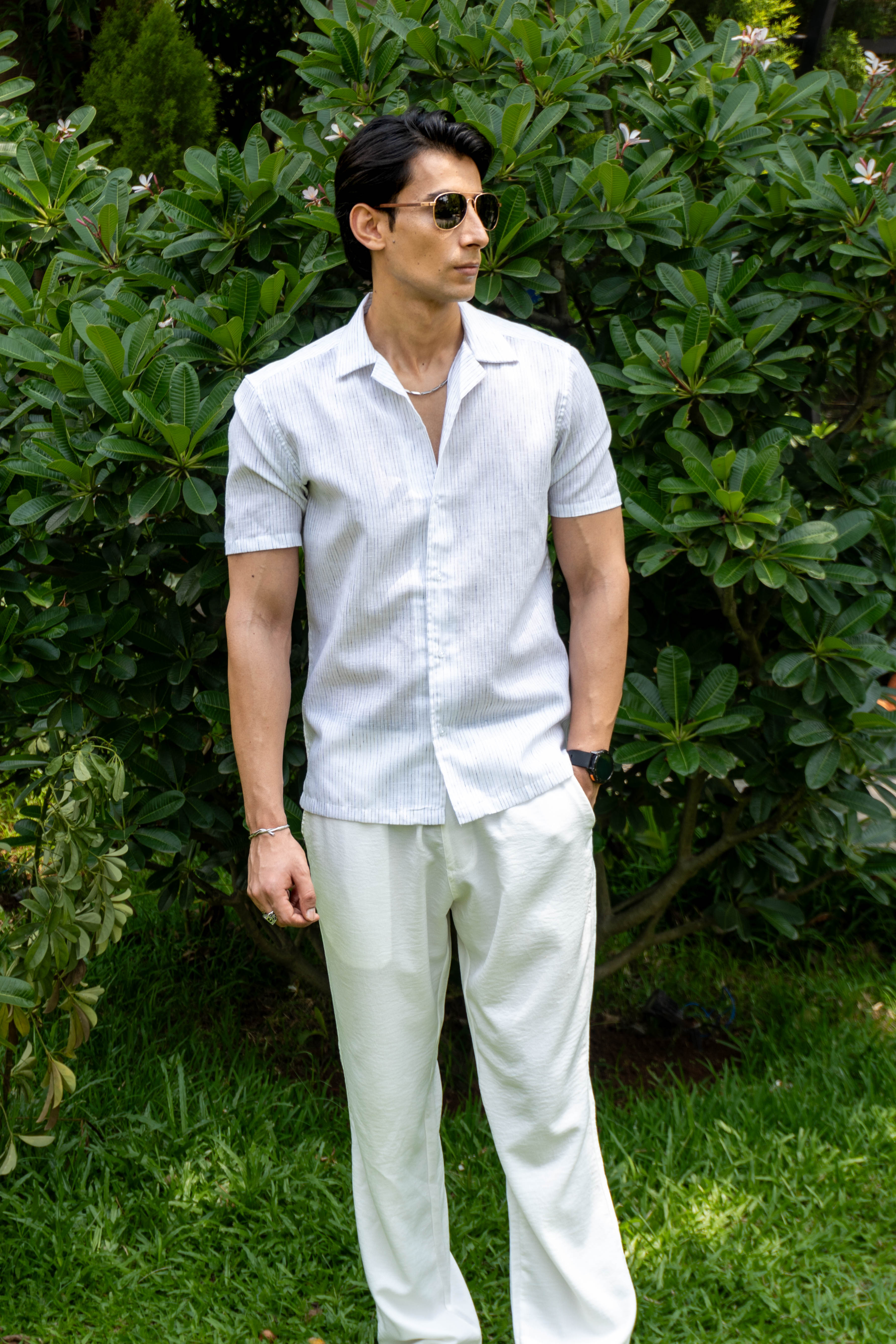 Mono Shade Linen Shirts