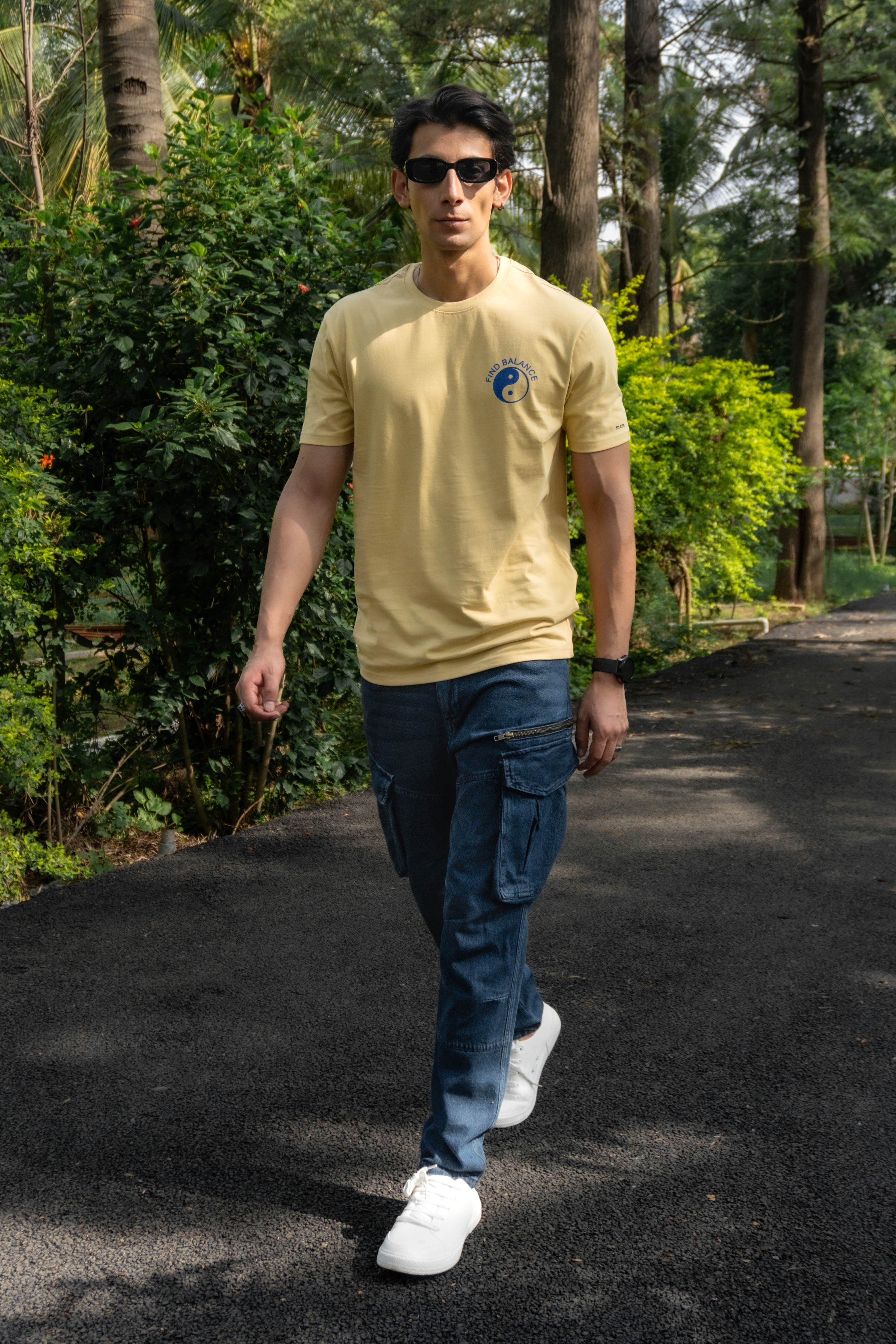 Find Balance Beige Tshirt