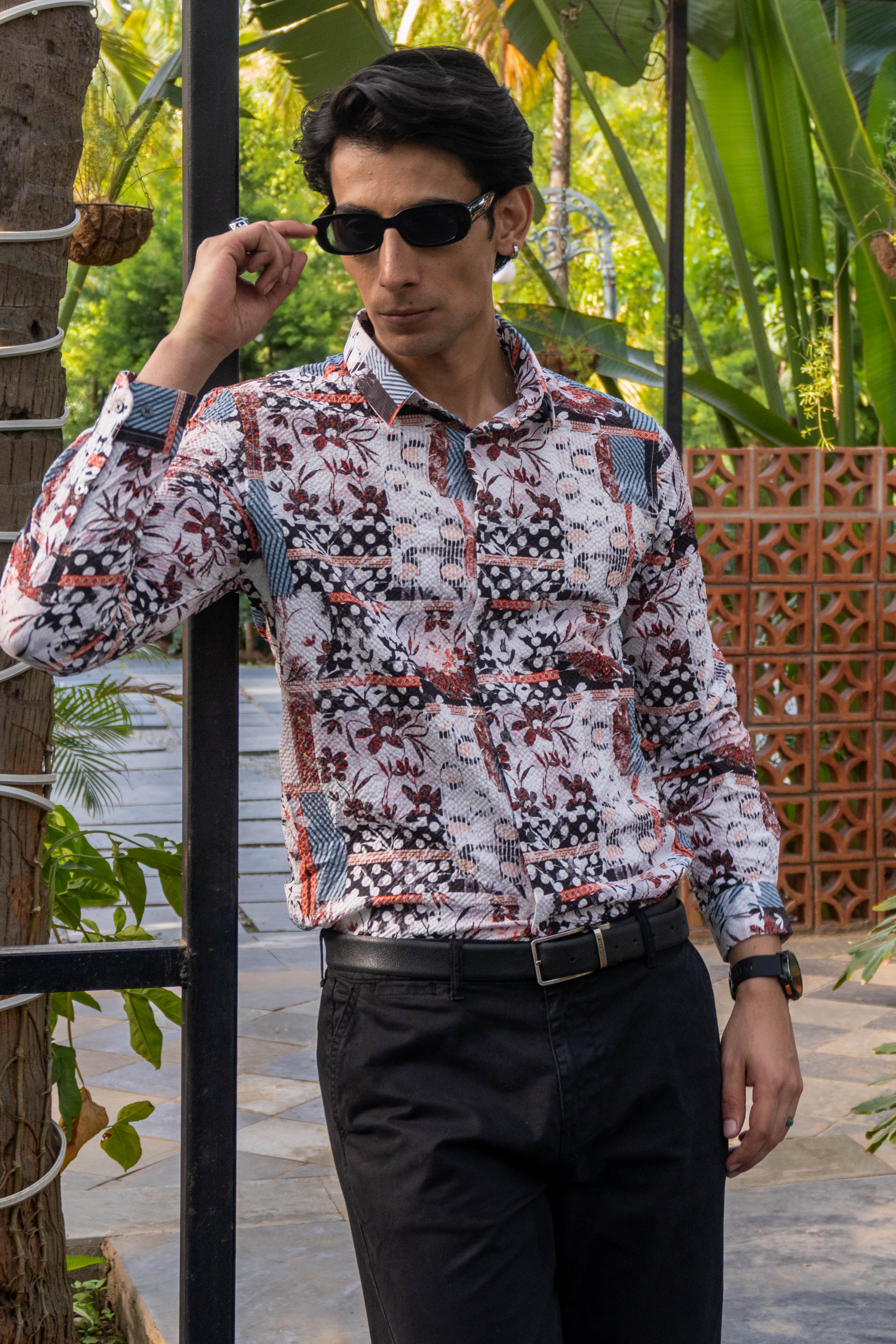 Zeno Textued weave shirt