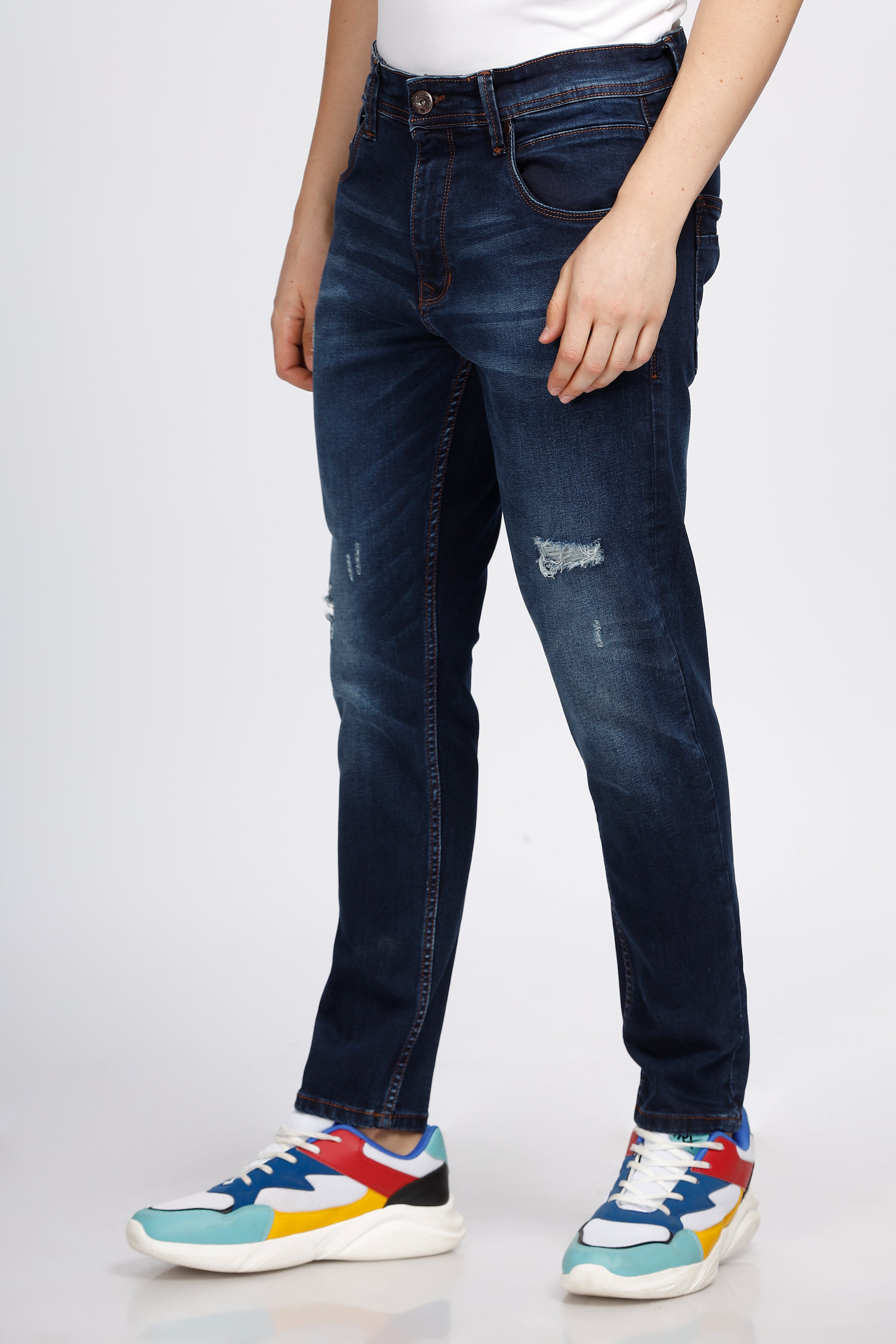 Sleek Stride Ankle Fit Jeans