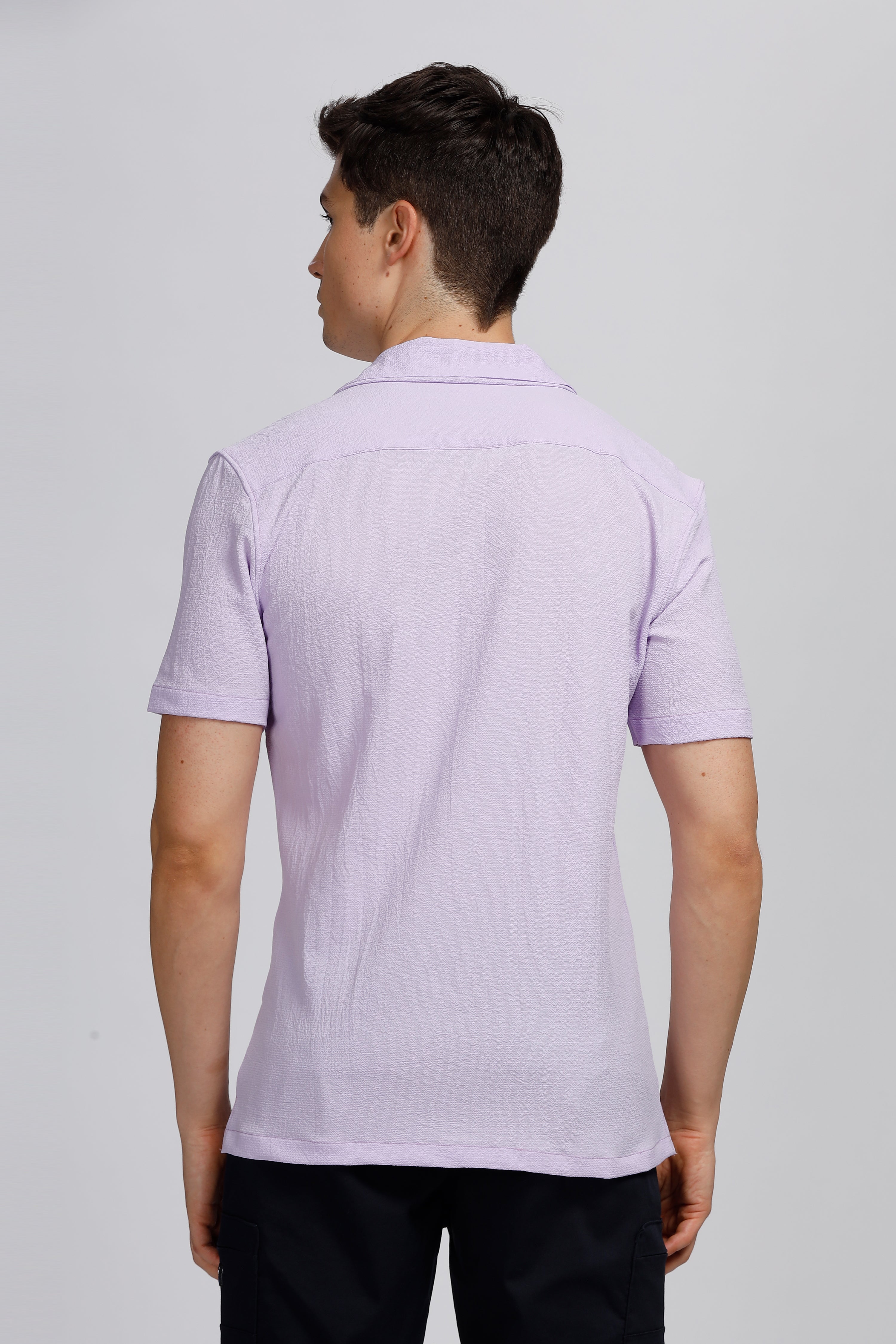 Pure Hue Cuban Collar Shirt