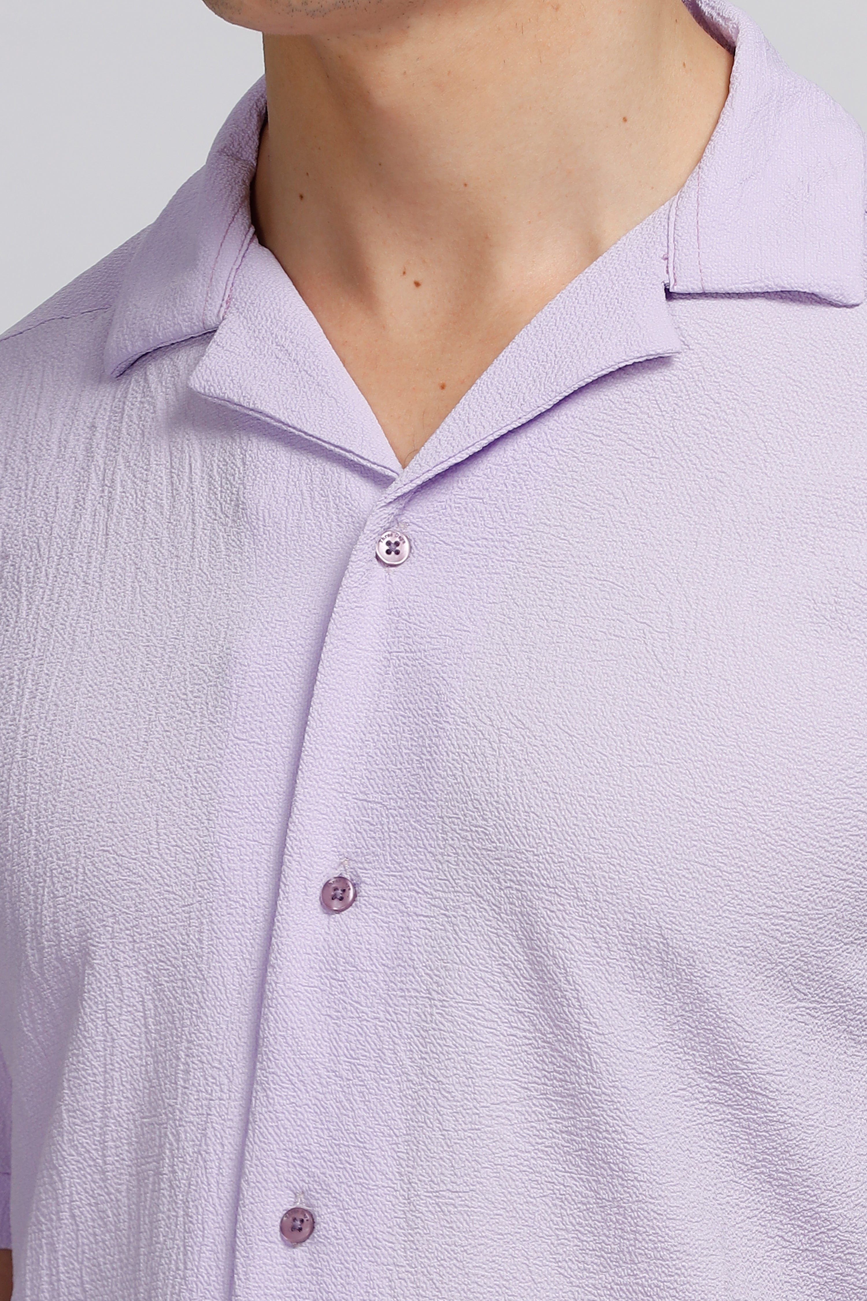 Pure Hue Cuban Collar Shirt