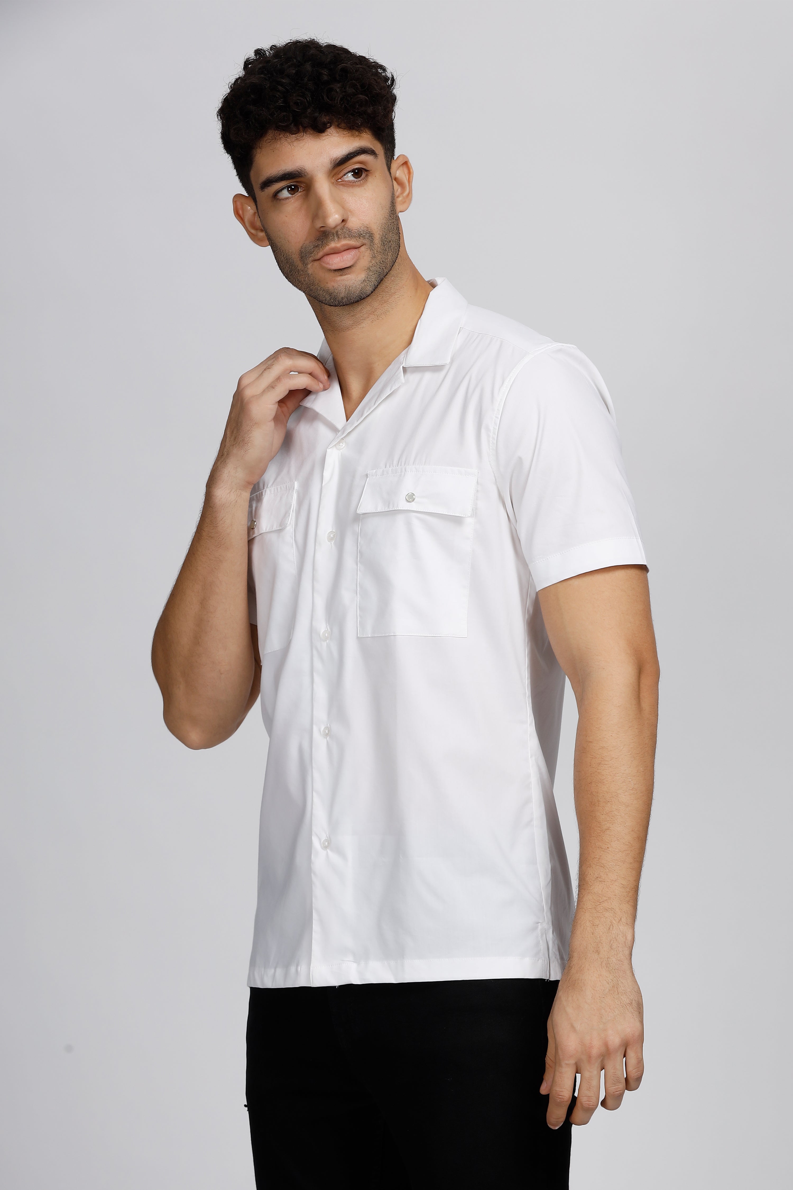 Singular Style Double Pocket Shirt