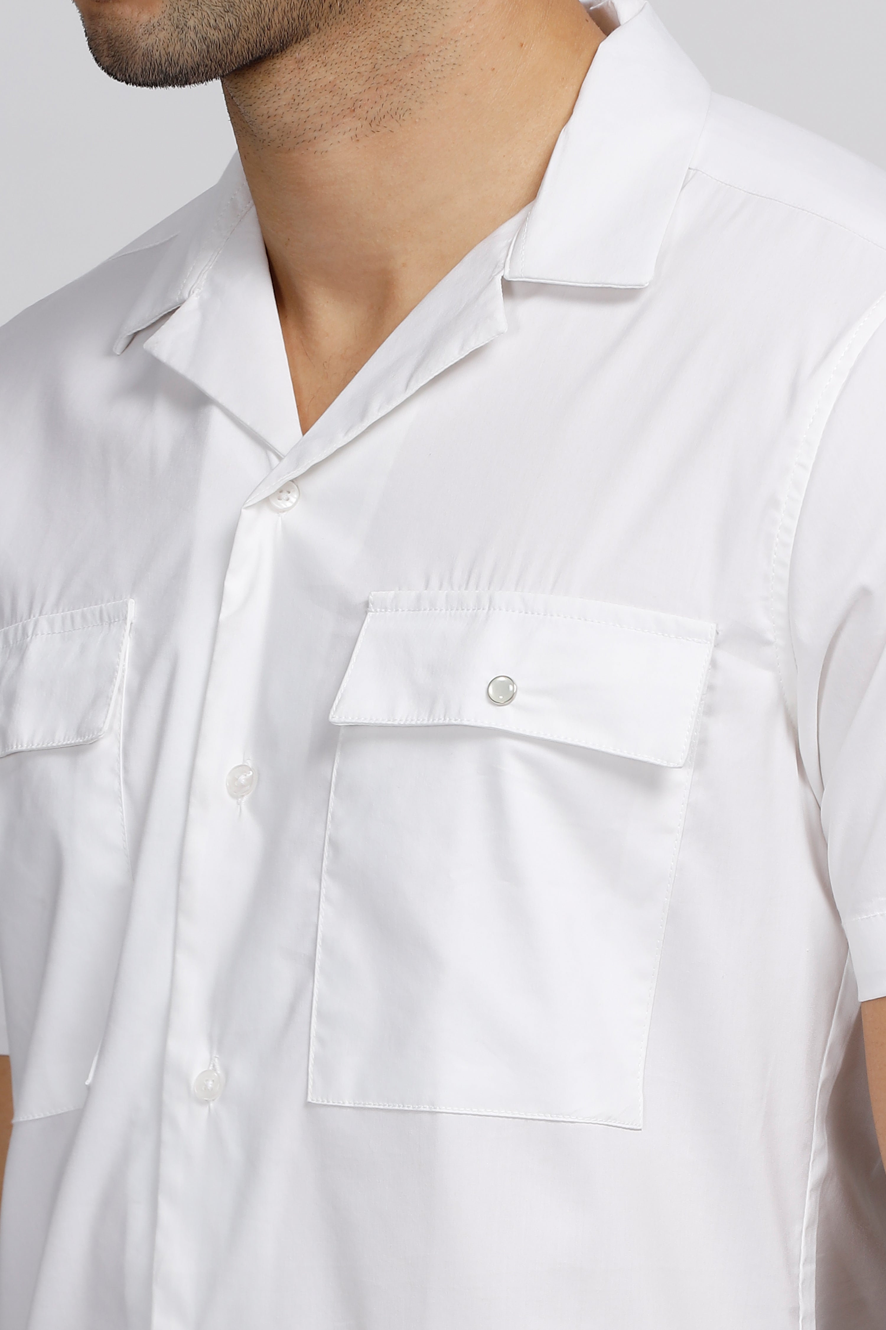 Singular Style Double Pocket Shirt