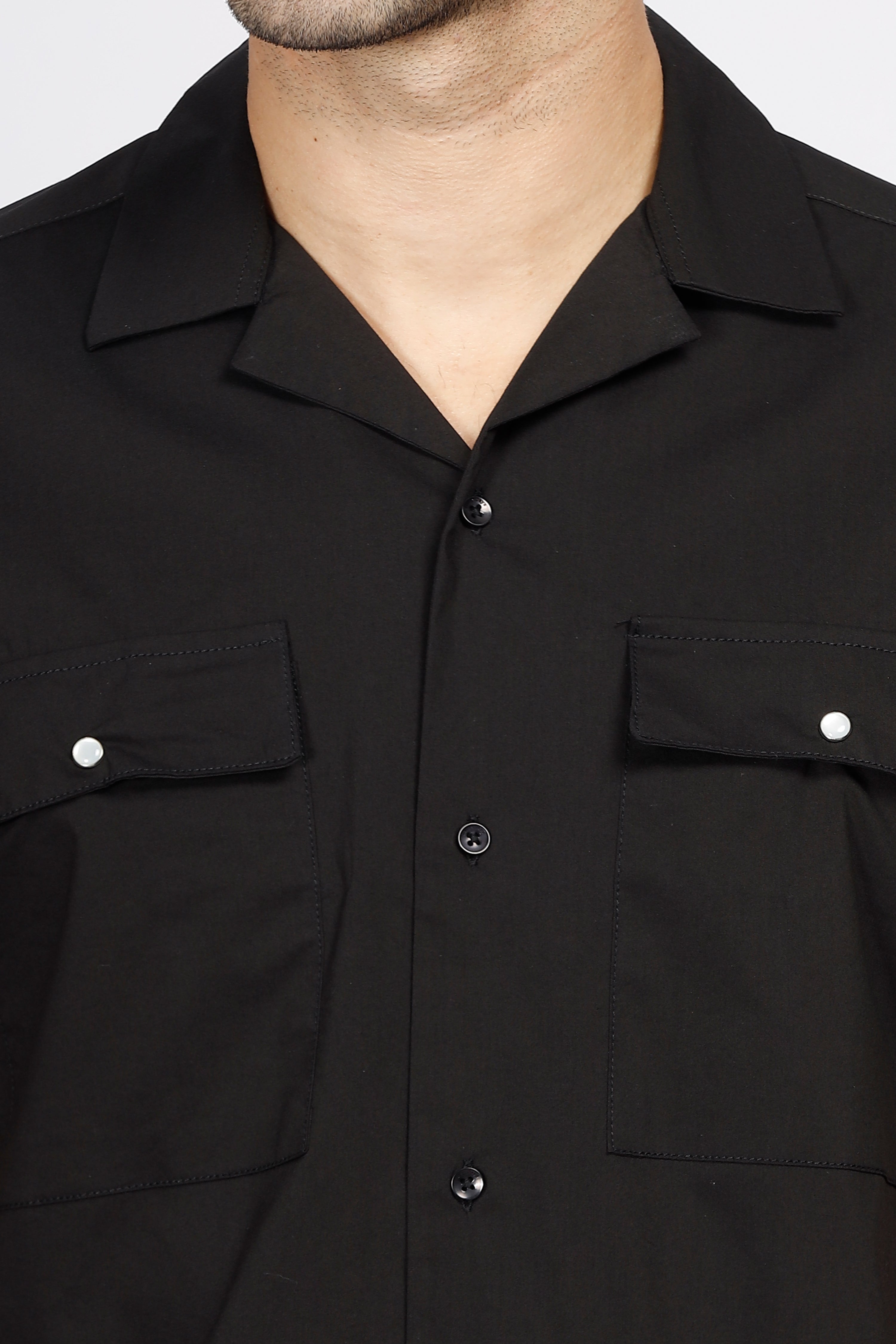 Singular Style Double Pocket Shirt