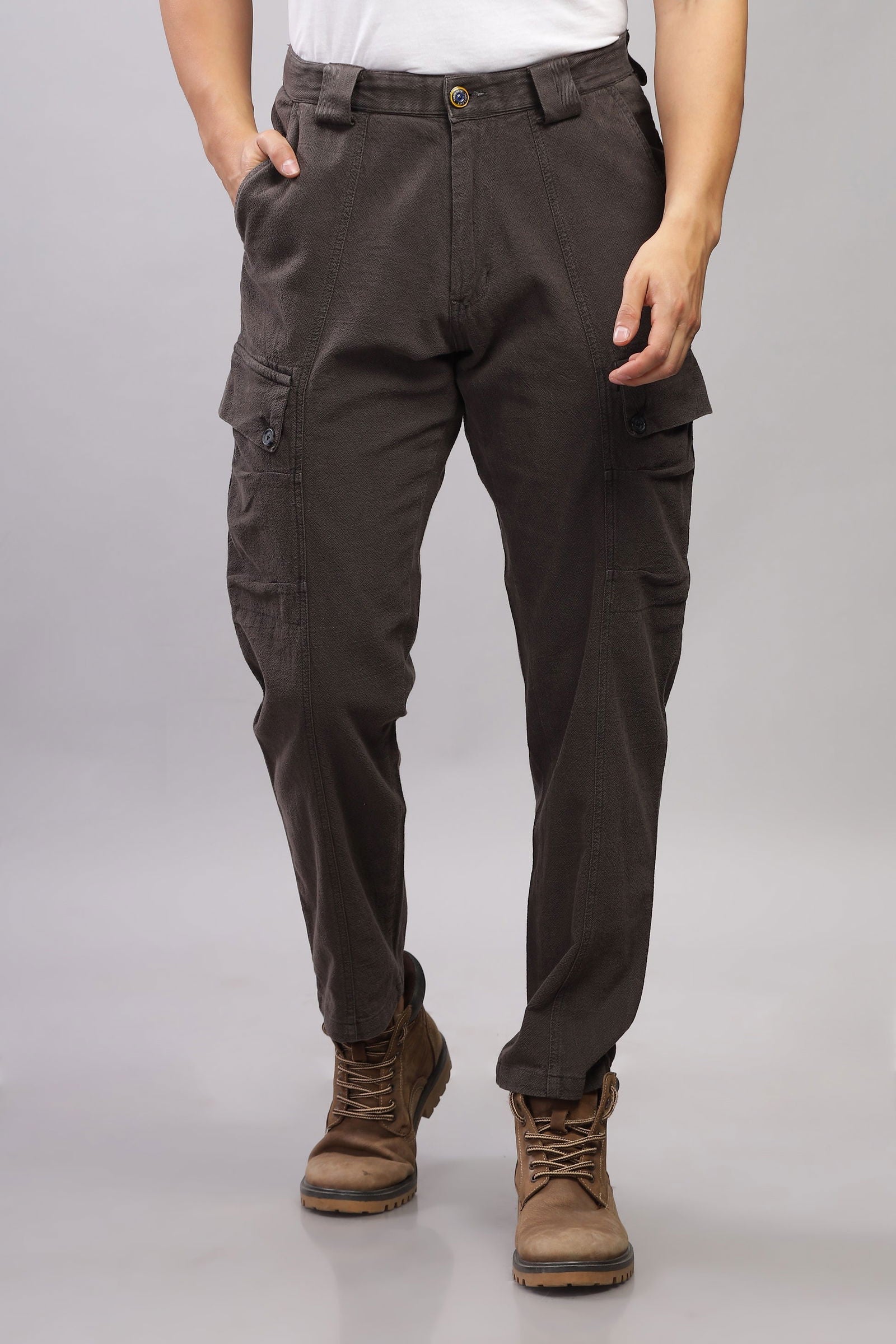 Metromover Grey Cargo Pants - Three Days