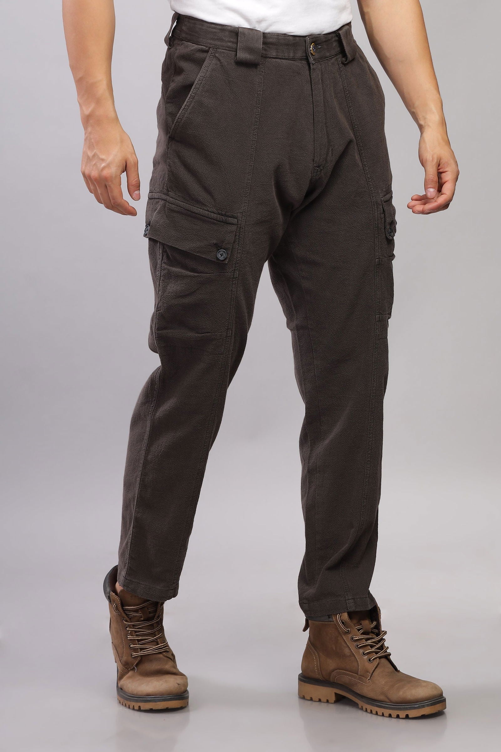 Metromover Grey Cargo Pants - Three Days