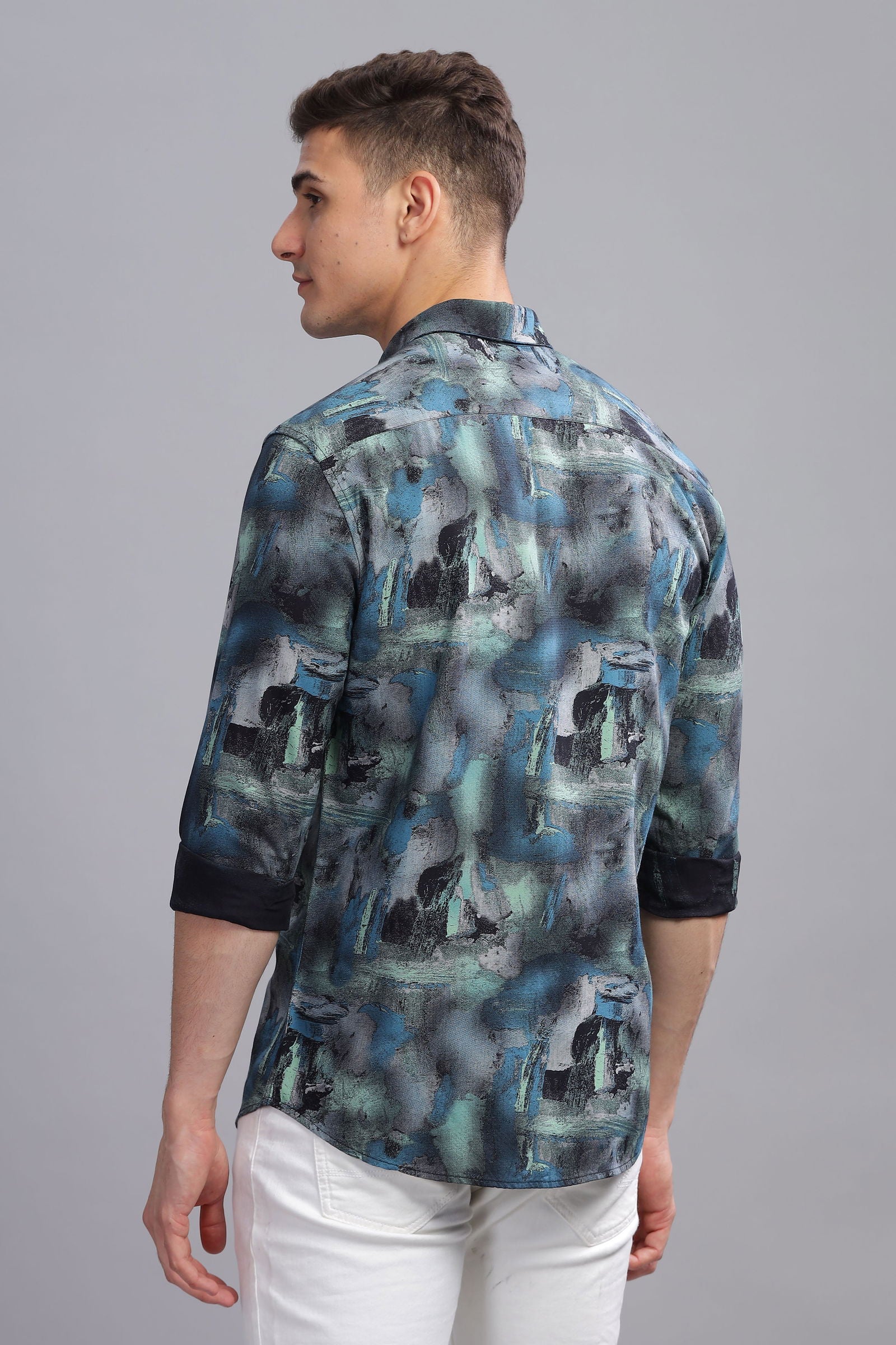 Odyssey Abstract Printed Shirt - Three Days