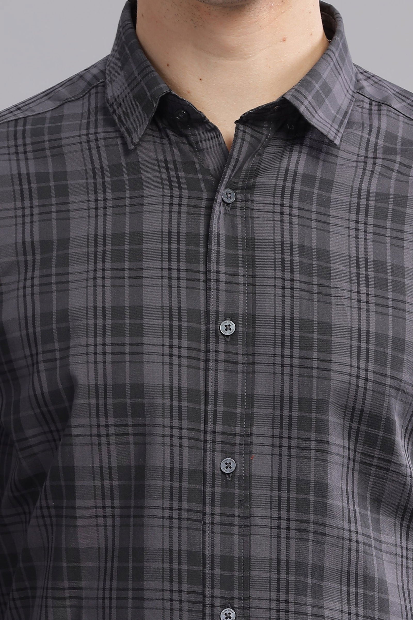 Panache Plaid Checkered Slim Fit Shirt - Three Days