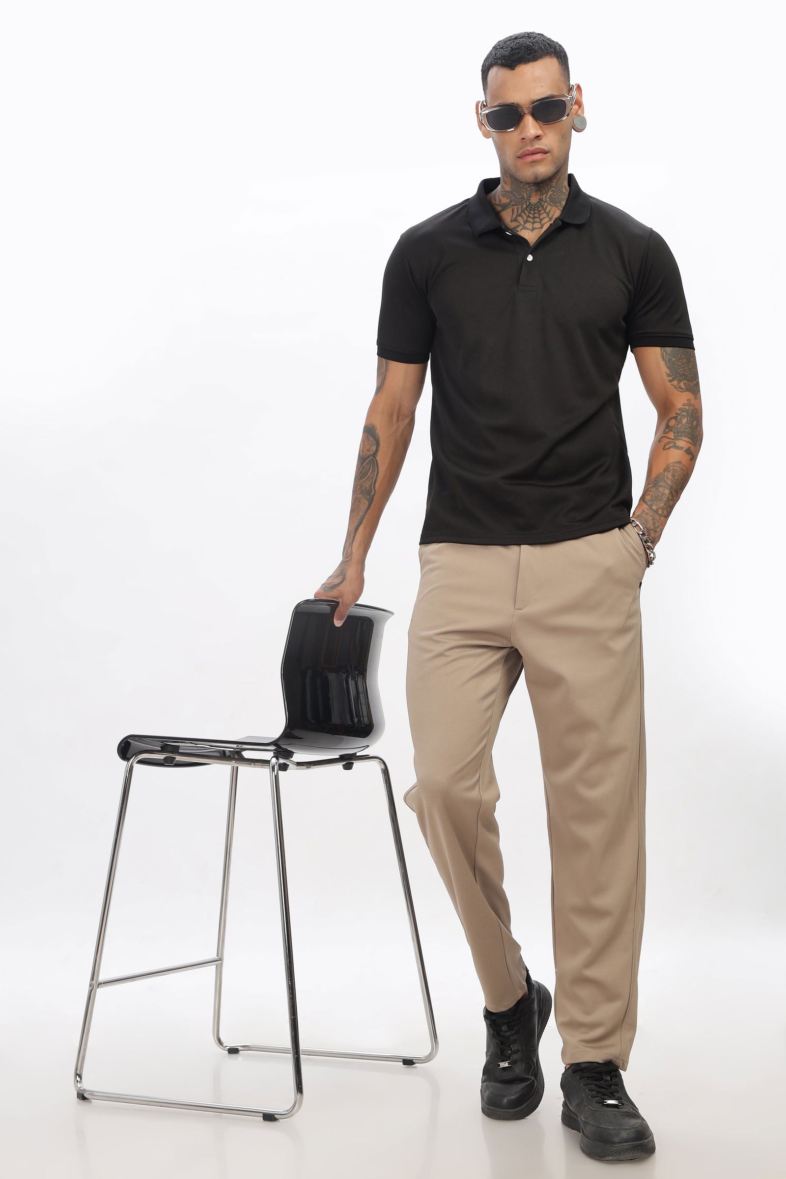 Power Stretch Camel Trouser - Three Days