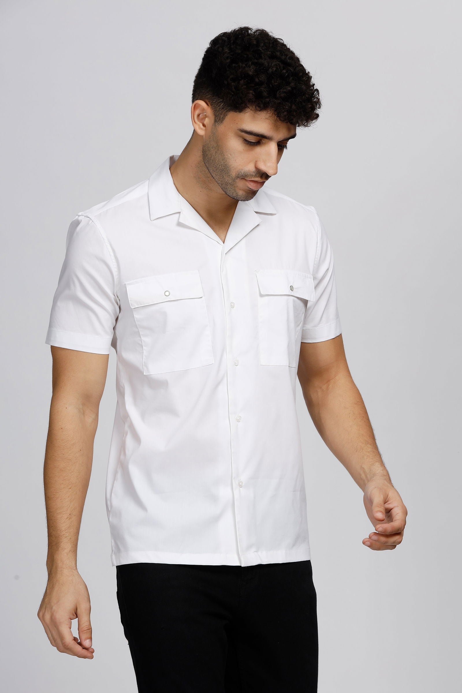 Singular Style Double Pocket Shirt - Three Days